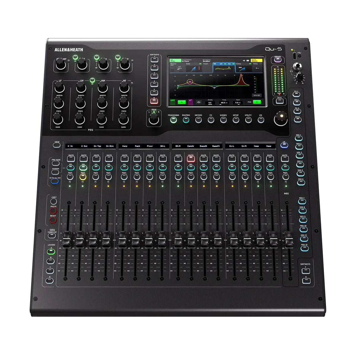 Next‑Gen Power: The Allen & Heath QU‑5 Digital Mixing Desk