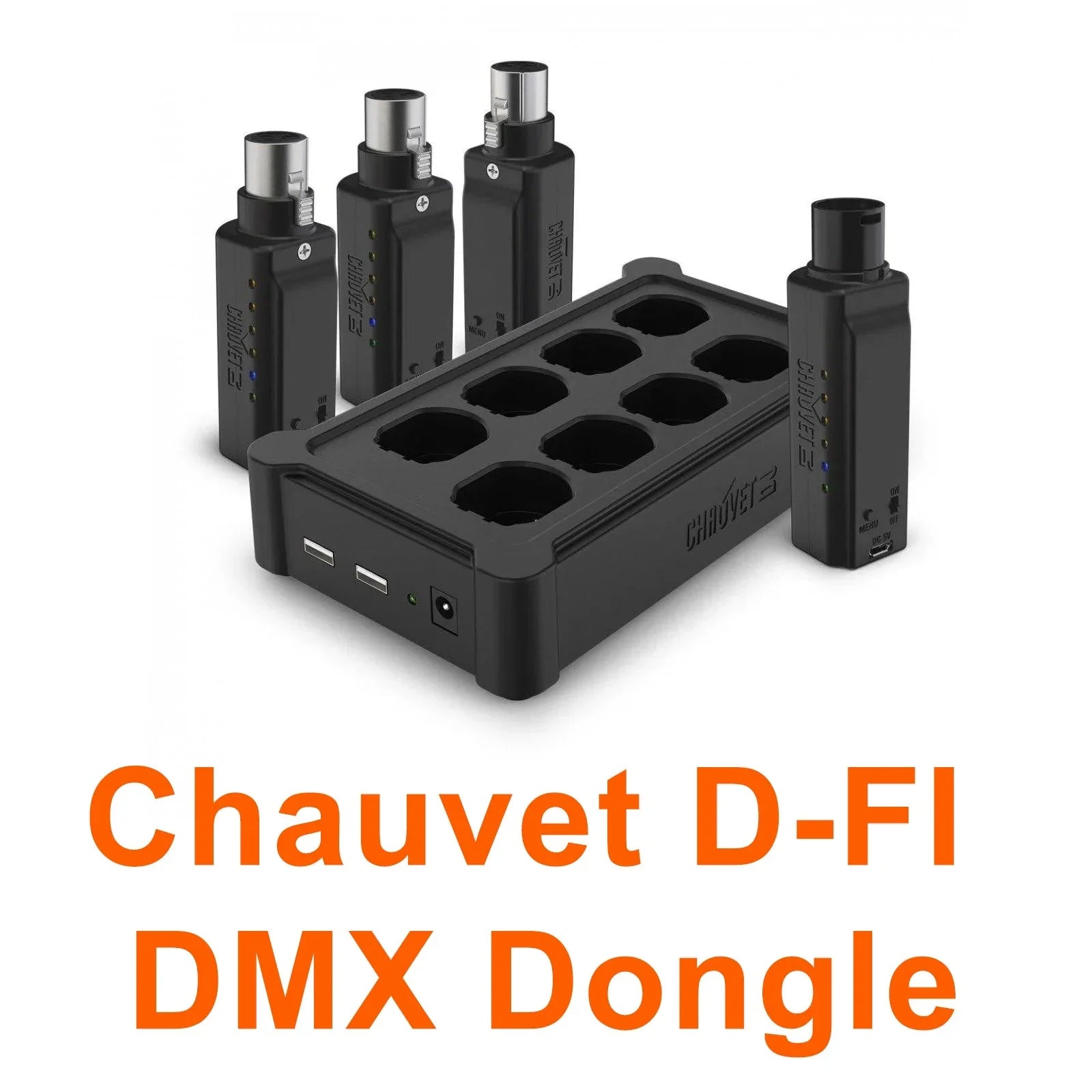 How to Use the Chauvet D-Fi XLR DMX Dongles for Wireless DMX Control 🎛️✨