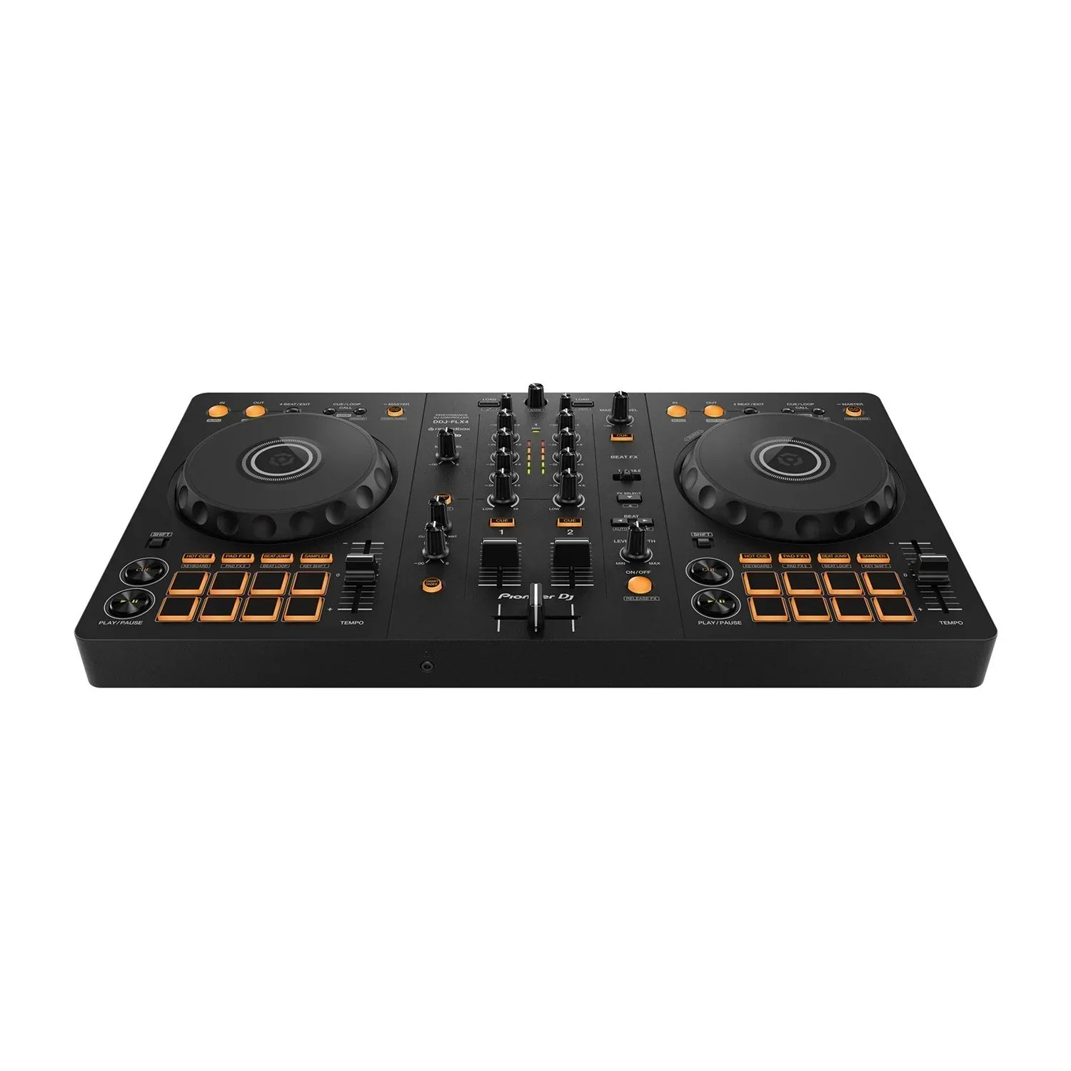 Pioneer DDJ-FLX4 DJ Controller and DM-50 Monitor Speakers