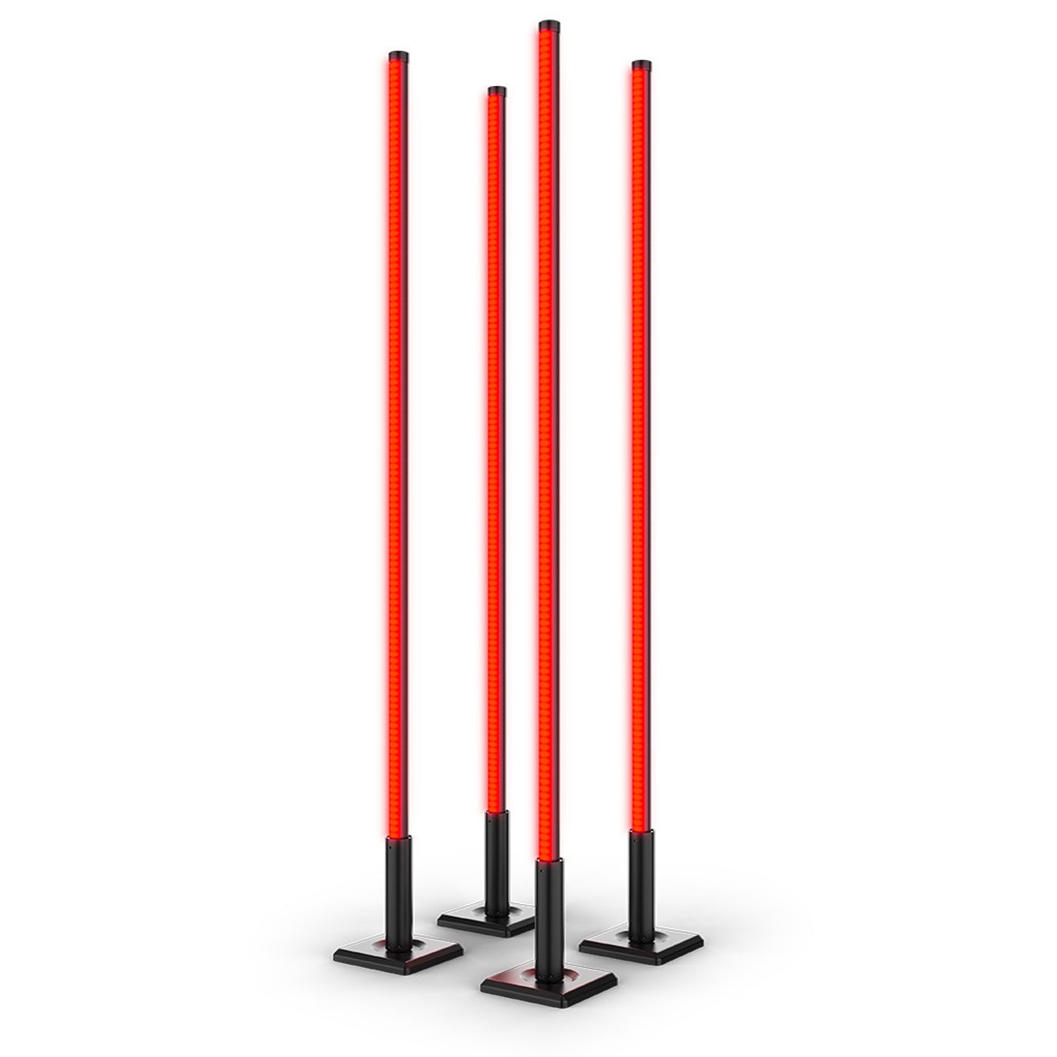 Chauvet DJ Freedom Flex Sticks 4 Pack with Flight Case
