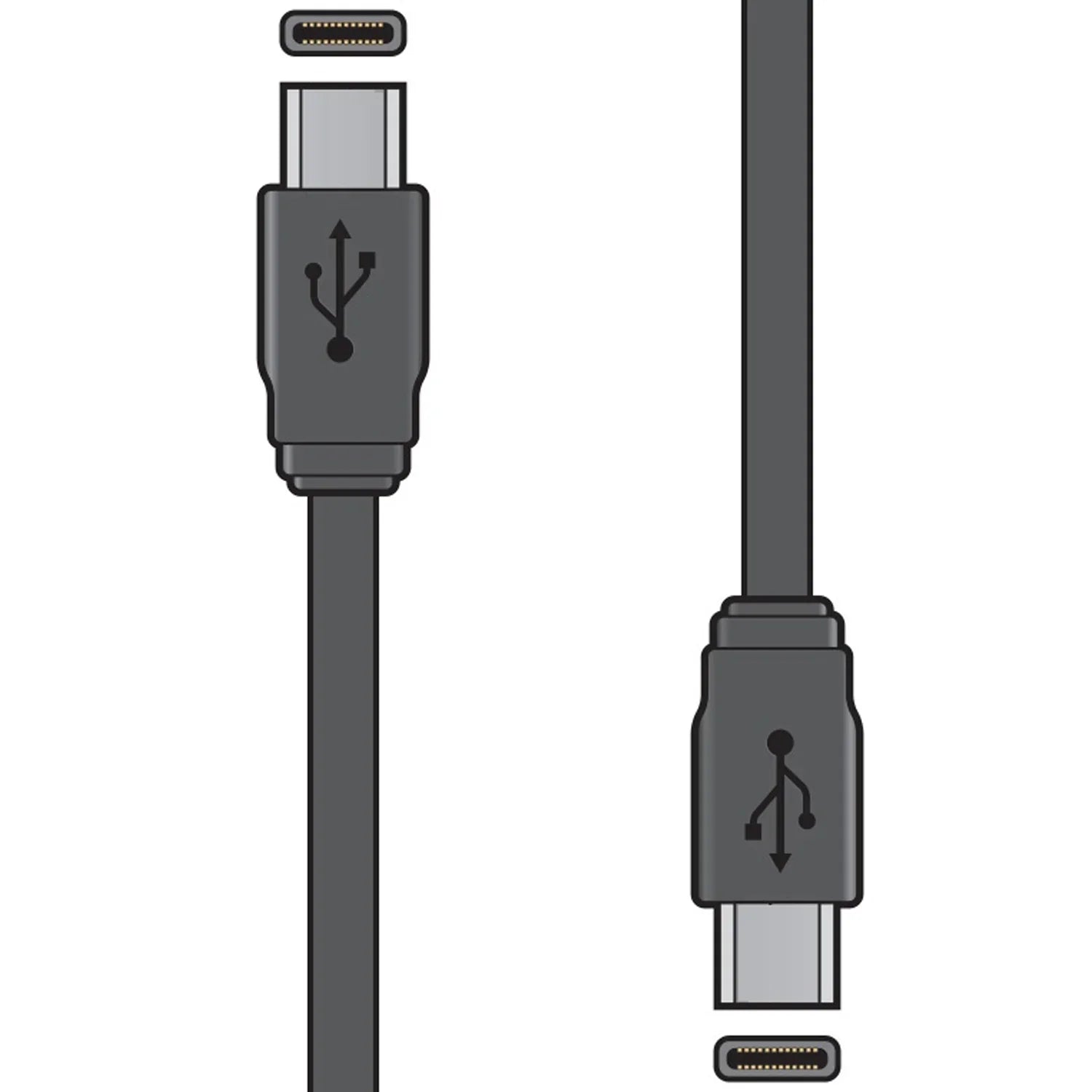 AV:Link 1.5m USB 3.0 Type C-Type C Sync and Charge Lead