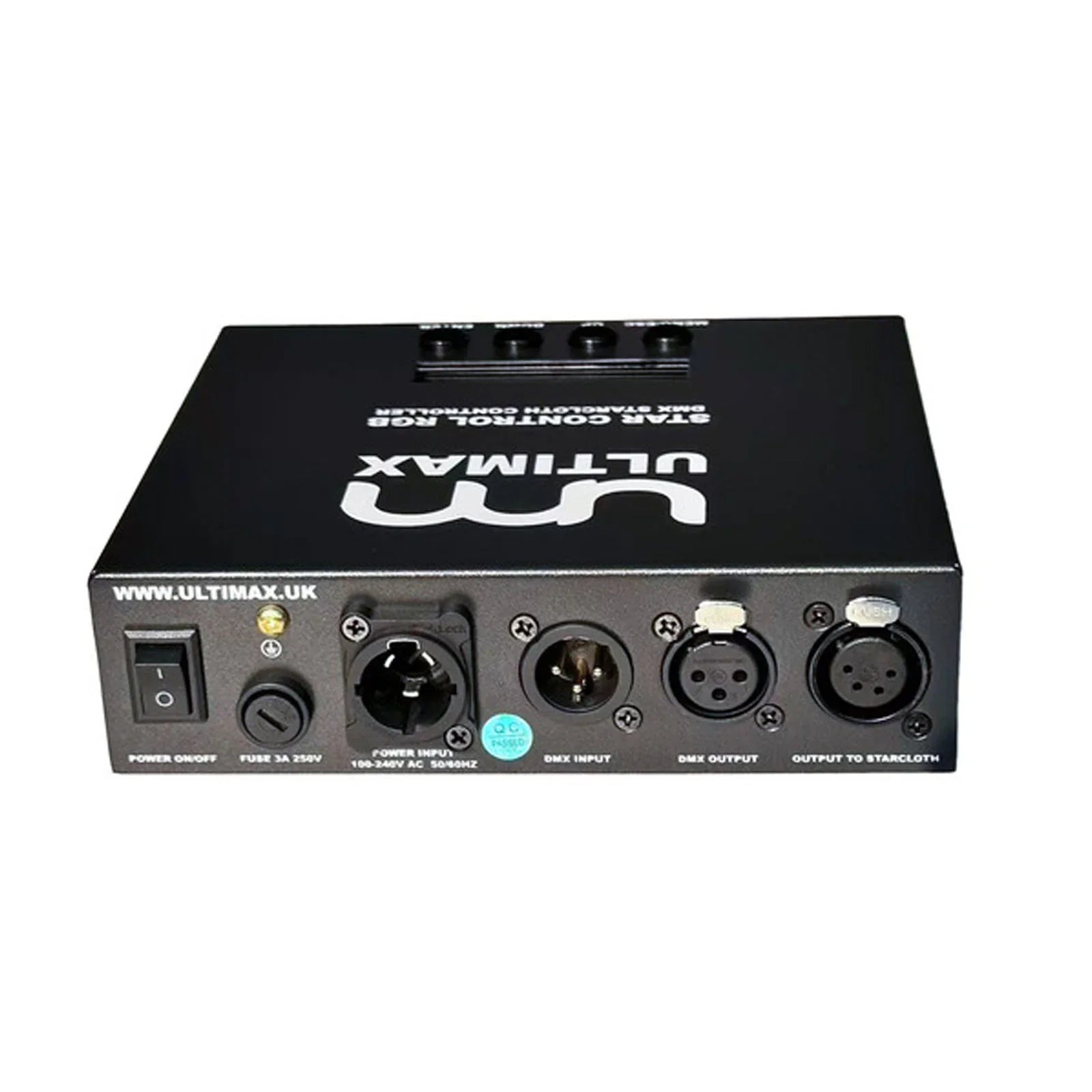 Ultimax DJ Booth Pro Star Cloth folded for easy storage and transport