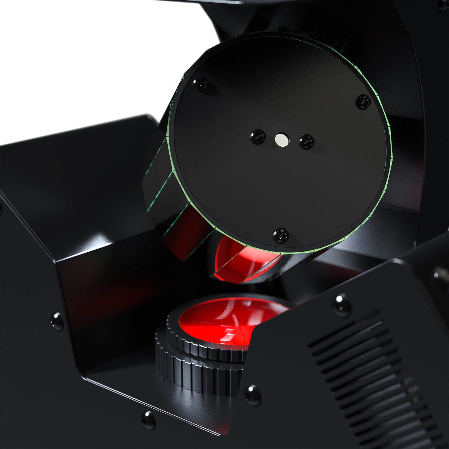 2 x Chauvet DJ Blazor 115w Barrel Effect Light with Square Base Stands