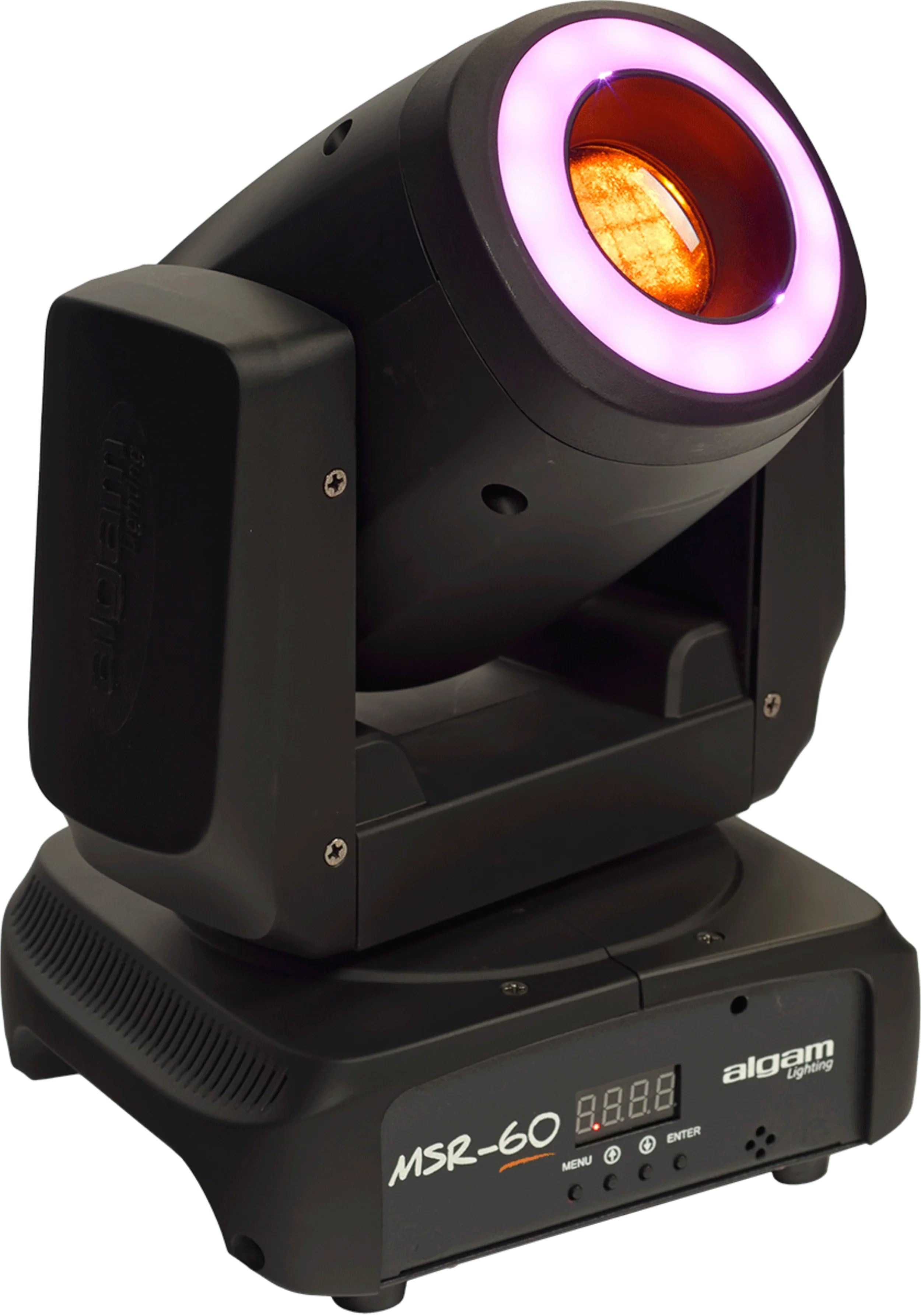 Algam Lighting MSR60 60W LED Spot Moving Head With RGB LED Ring