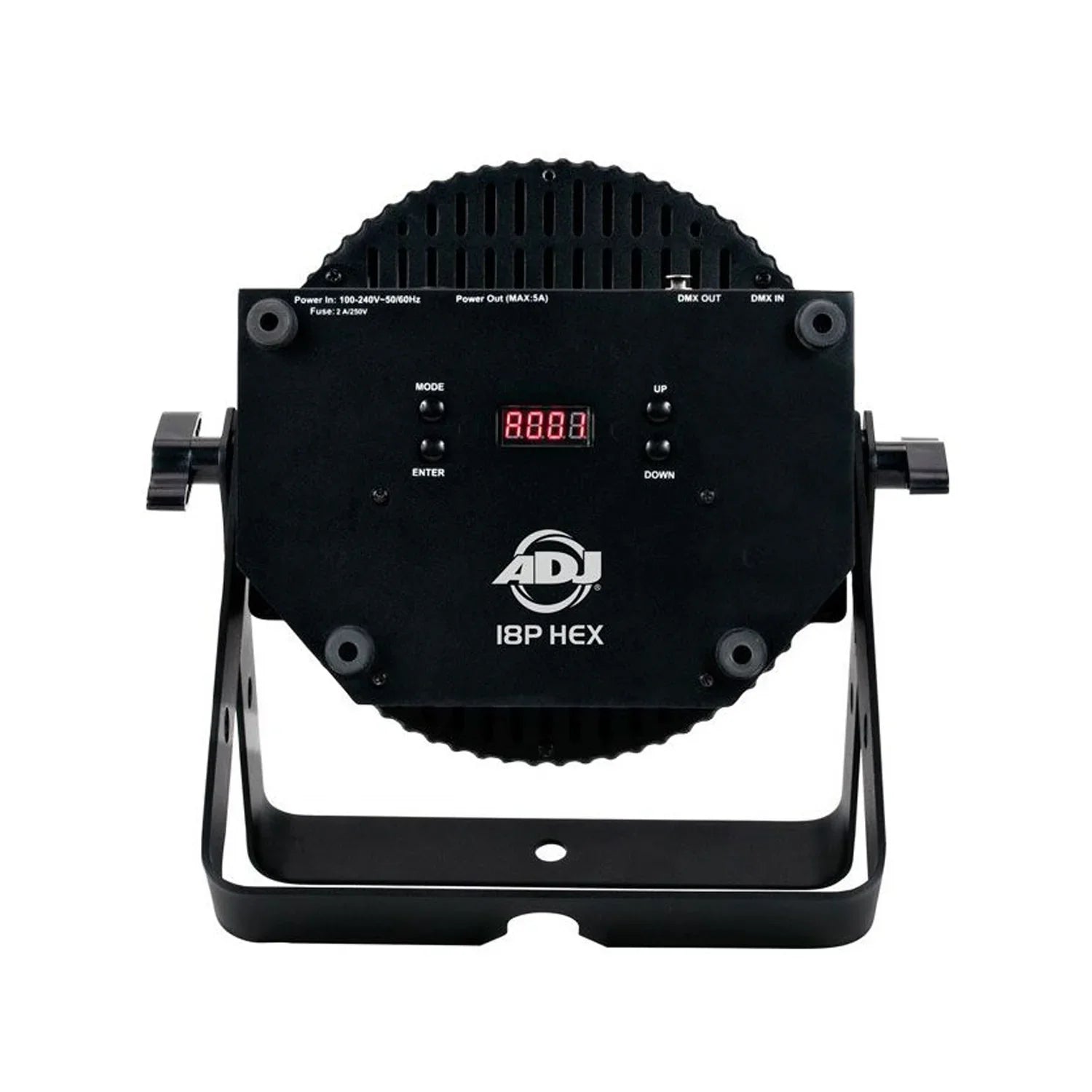 2 x ADJ 18P Hex 18 x 12w RGBWA+UV LED Par Can With DMX Cable