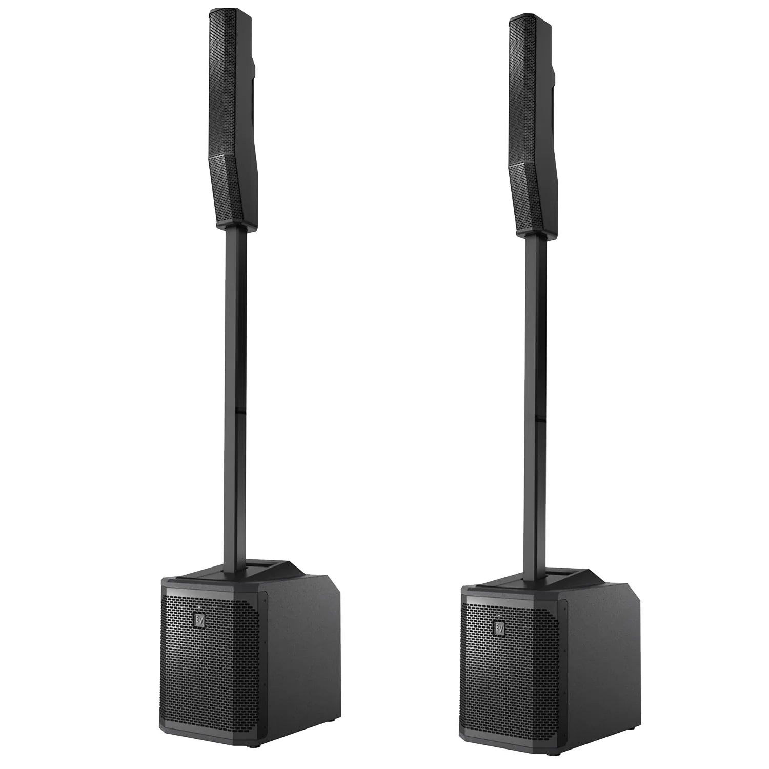 2 x Electro-Voice Evolve 30M Black Column PA System