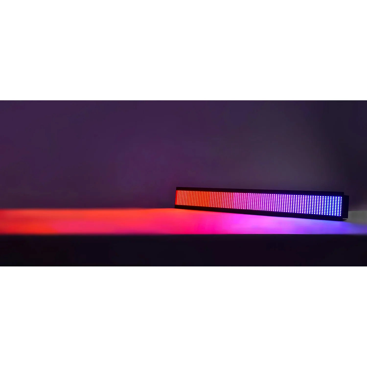 2 x Citronic SpectraBar 800W LED Colour Blinder and Strobe Bar with DMX Cable
