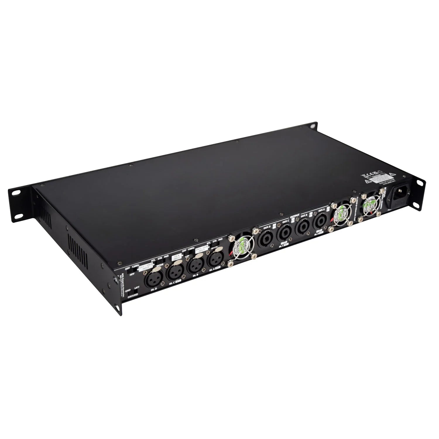 Citronic D4350 4 x 350Wrms Quad Amplifier
