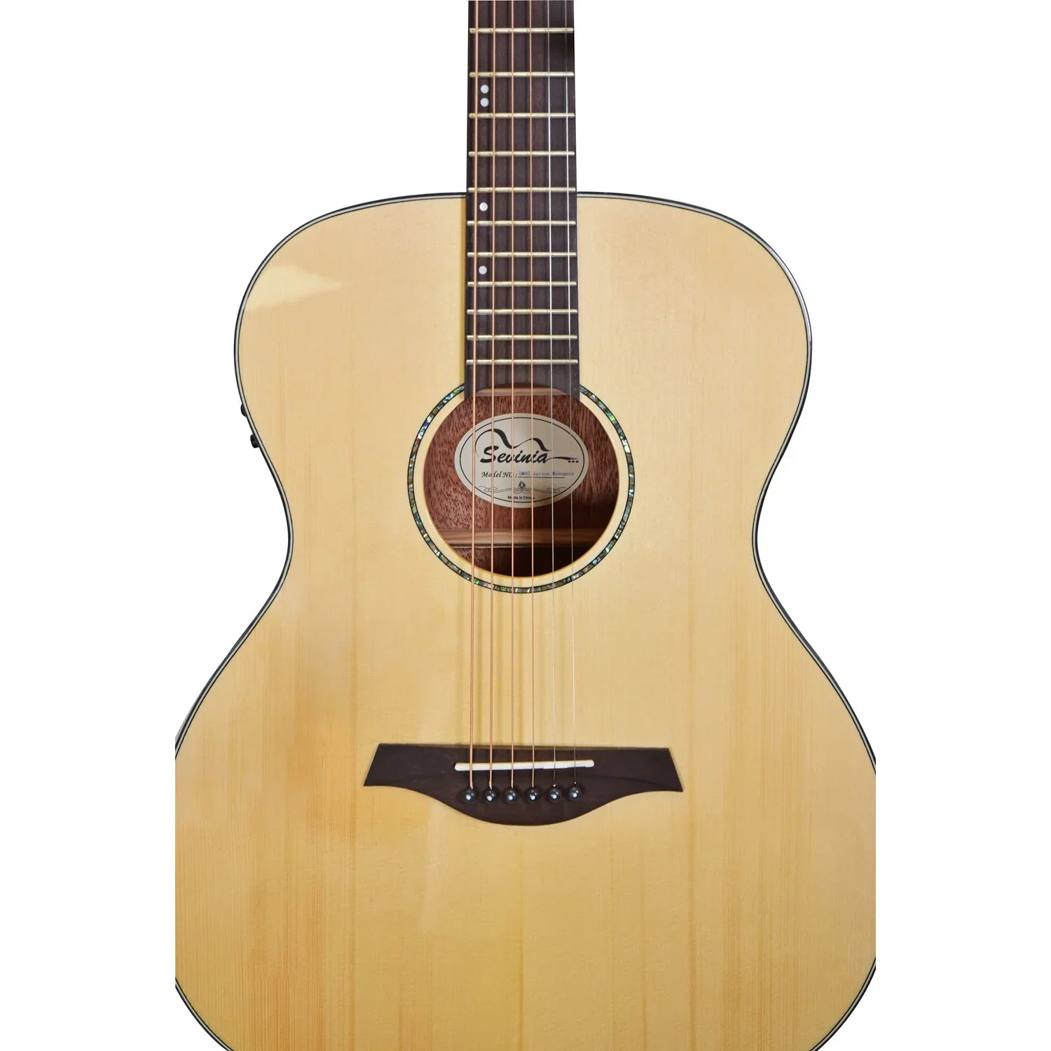 Sevinia OM40 Solid Spruce Top with Mahogany Back & Sides Acoustic Guitar