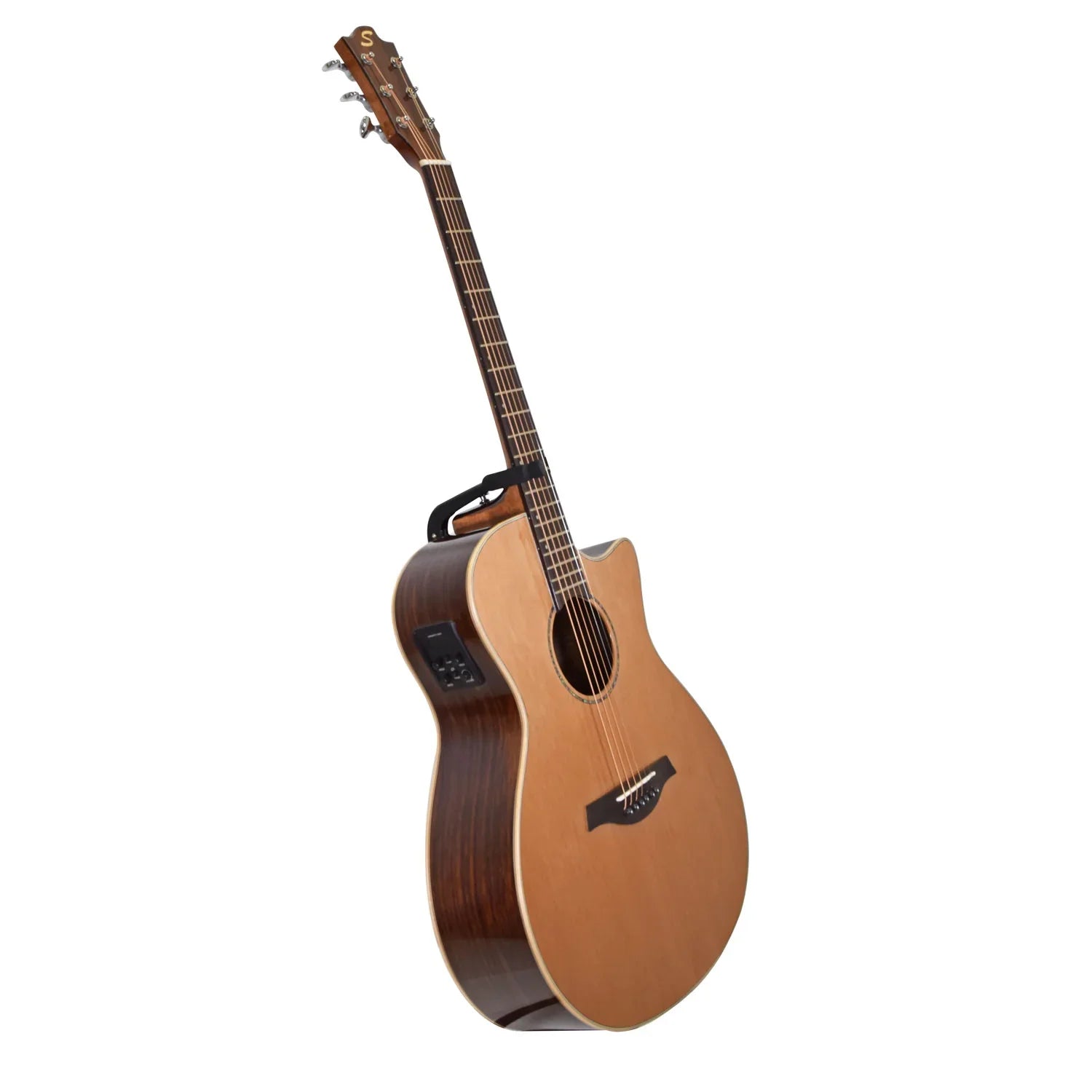 Sevinia GA41C Solid Cedar Top with Rosewood Back & Sides Acoustic Guitar