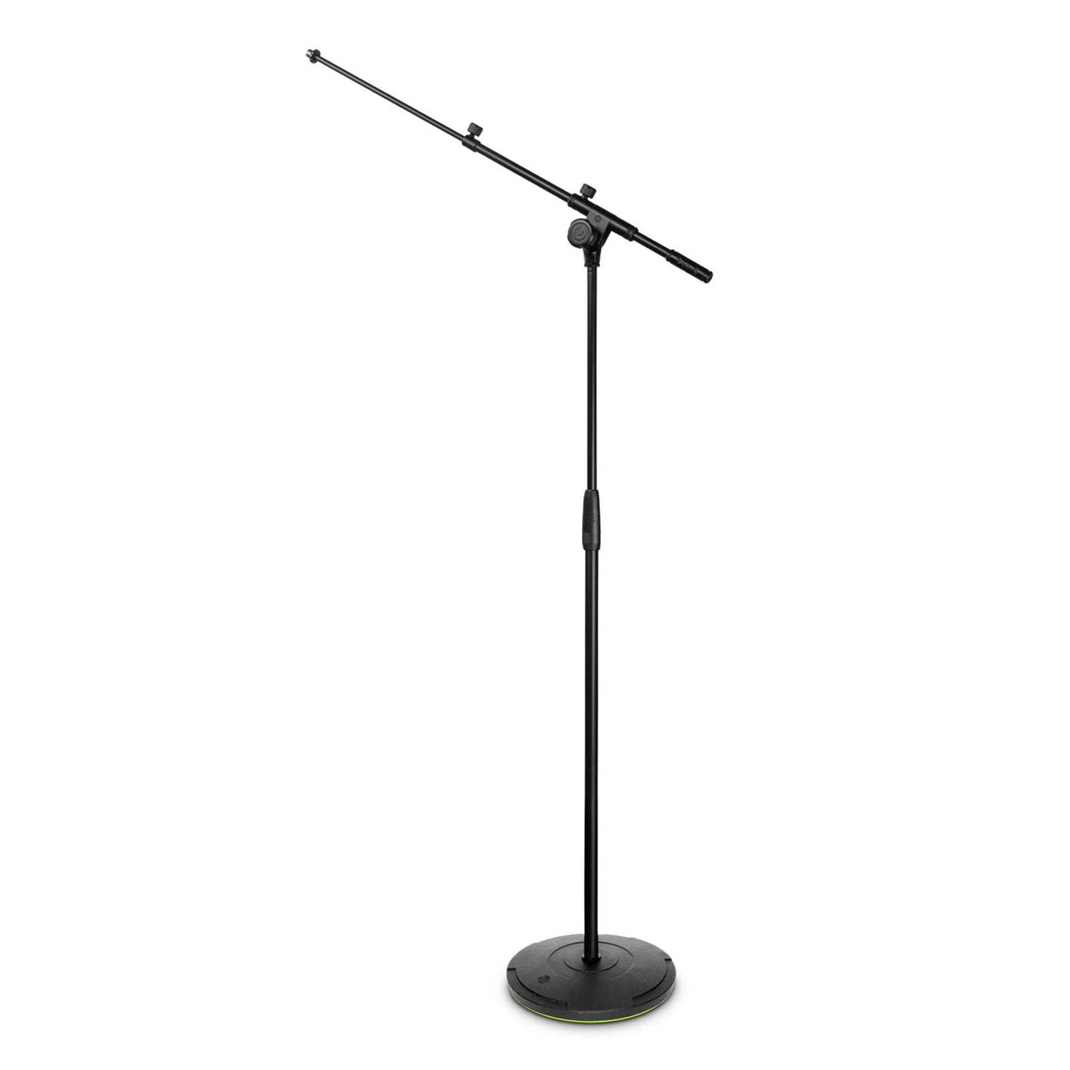 Gravity TMS 2322 Touring Series Microphone Stand with Round Base and 2-Point Adjustment Telescoping Boom