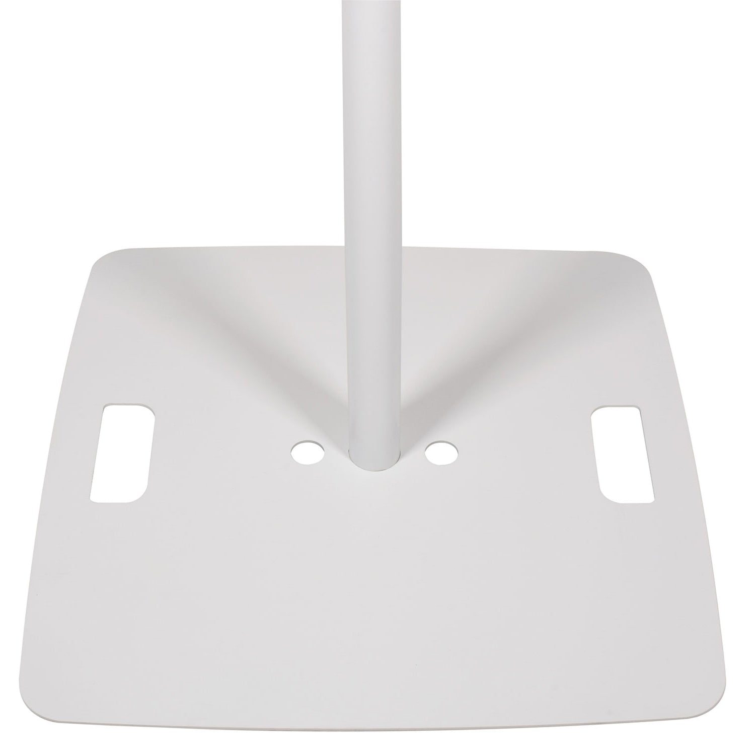 QTX Speaker Stand with Square Base White