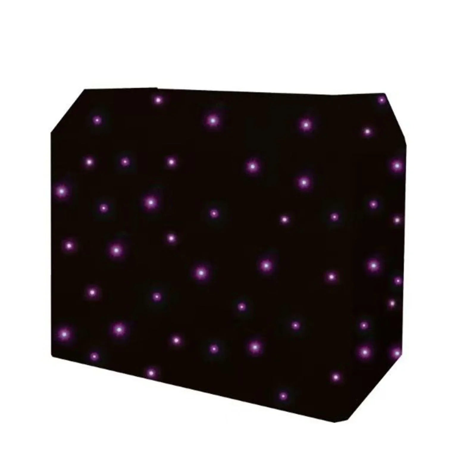 Ultimax DJ Booth Pro Star Cloth with LED star lighting for events