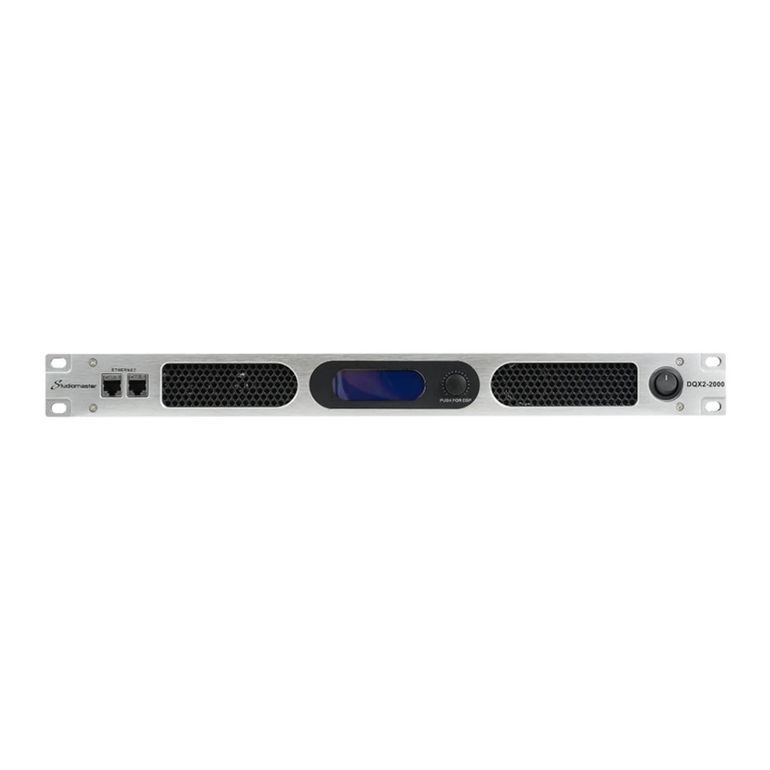 Studiomaster DQX2 2000 2 x 1700W 1U Power Amplifier with DSP