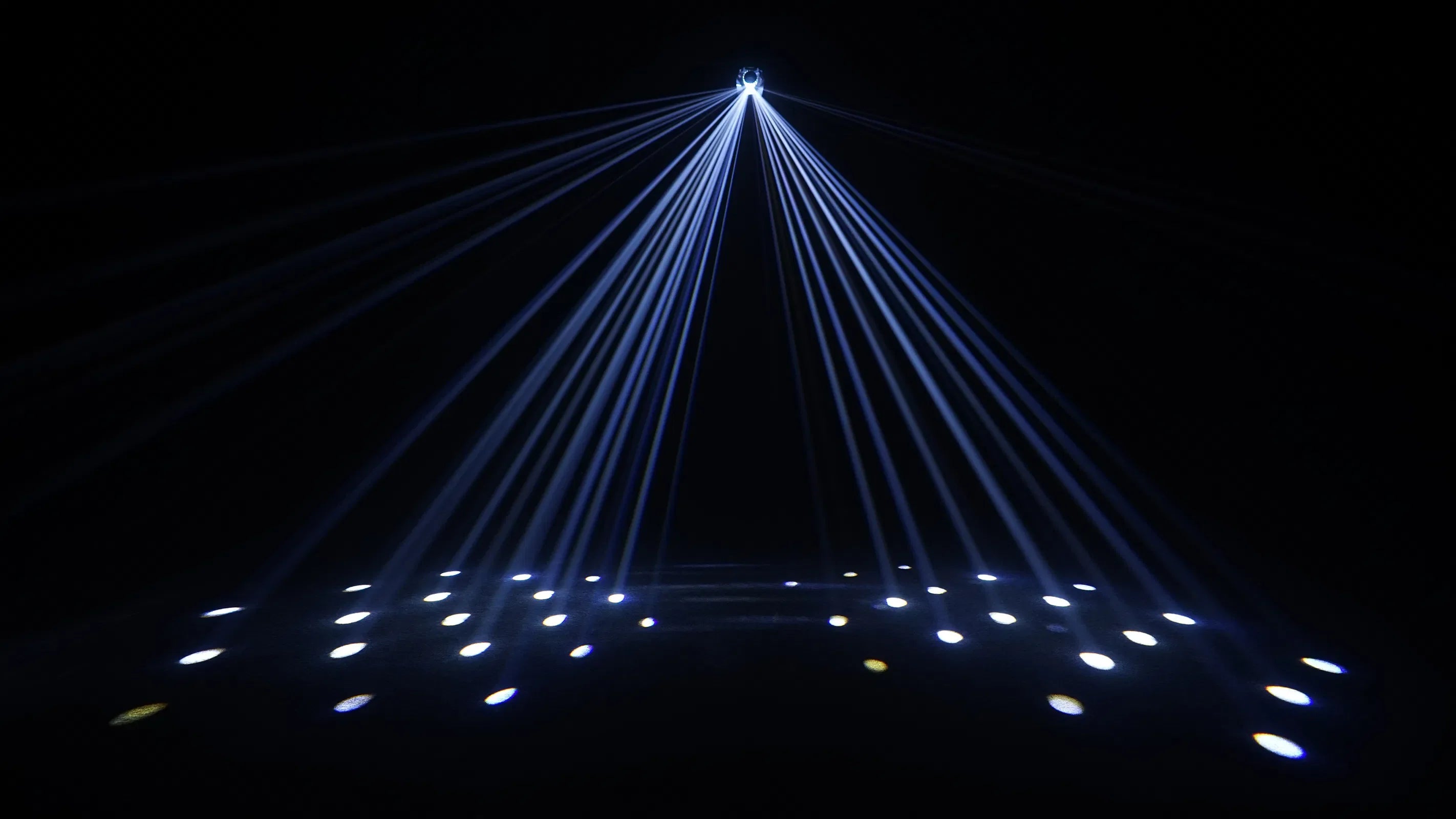 2 x Equinox Merlin 80w Multi Gobo Effect Light With Carry Bags