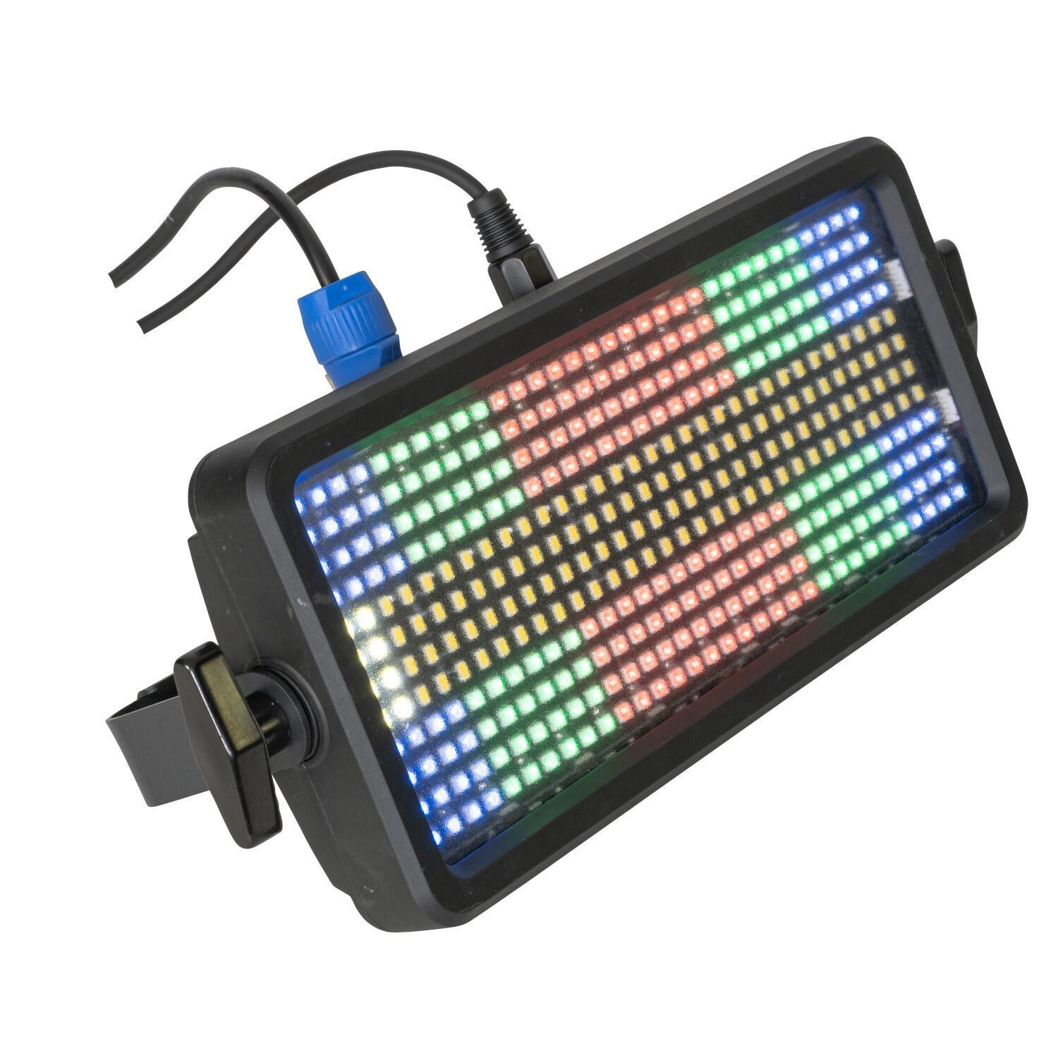 2 x AFX FLASH-COLOR-STROBE384 LED RGBW LED Strobe With DMX Cable - DY Pro Audio