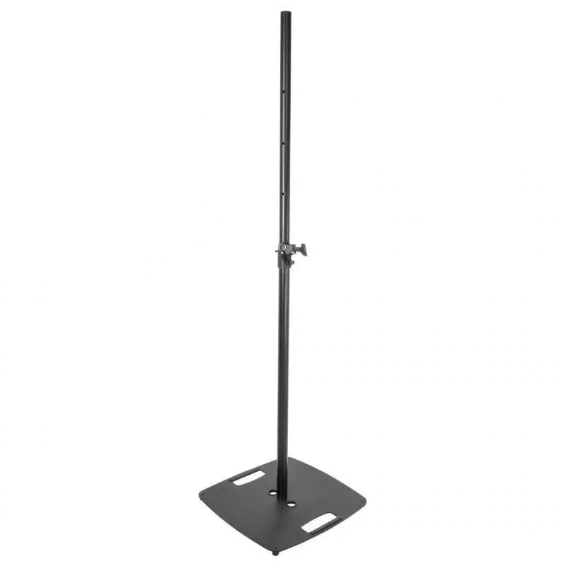 2 x BST SSH01 Telescopic Speaker Stand with Heavy Duty Square Base - DY Pro Audio