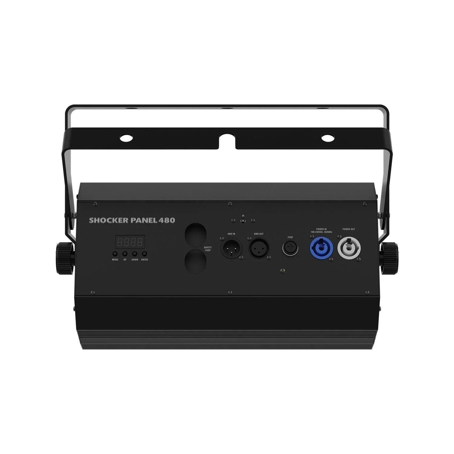 2 X Chauvet DJ Shocker Panel 480 Blinder Strobe Effect Light with DMX Cable, Bag and Remote - DY Pro Audio