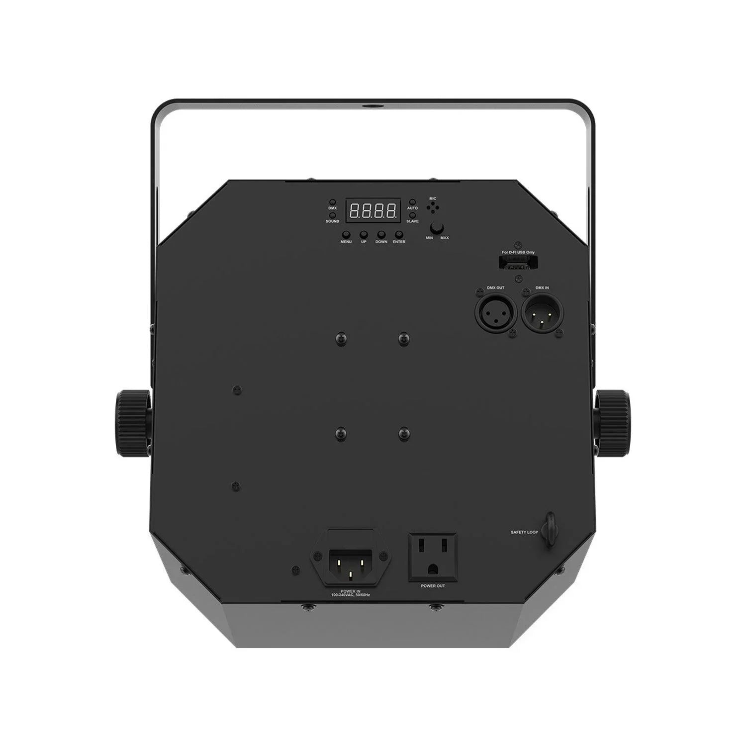 2 x Chauvet DJ Swarm 5 ILS FX 3-in-1 Lighting Effect with Carry Bags and Cable - DY Pro Audio