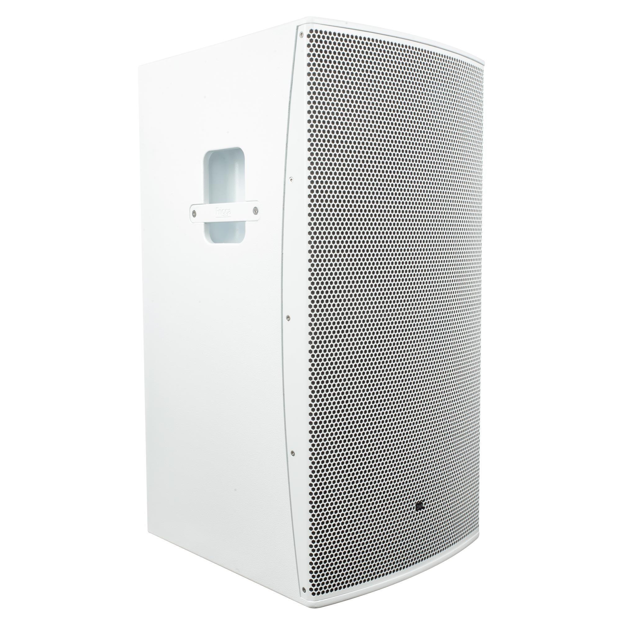 2 x DAP Frigga 12" White Active Column PA System - DY Pro Audio