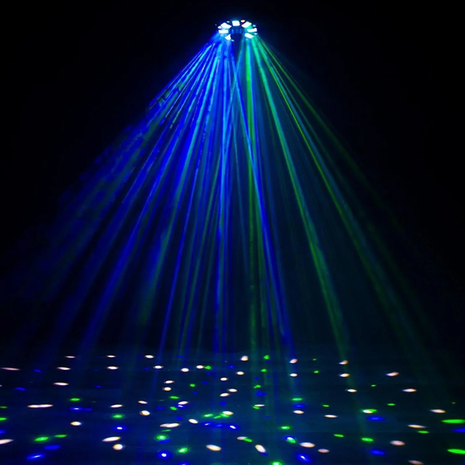 2 X Elimitator Lighting Furious Three RG 3-in-1 Effect Light With DMX Cable - DY Pro Audio