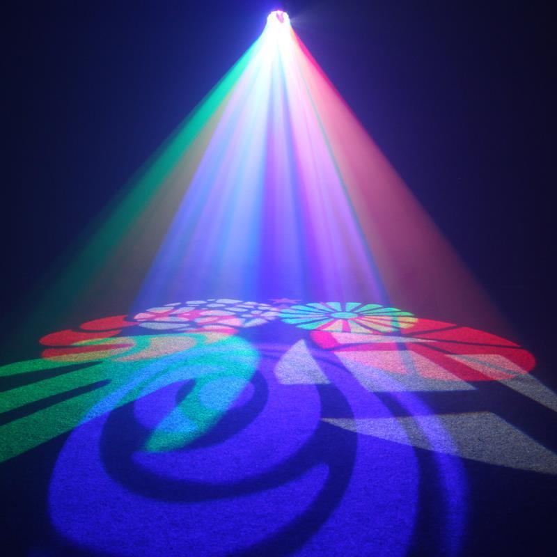 2 x Equinox Crossfire XP Effect Light with DMX Cable - DY Pro Audio