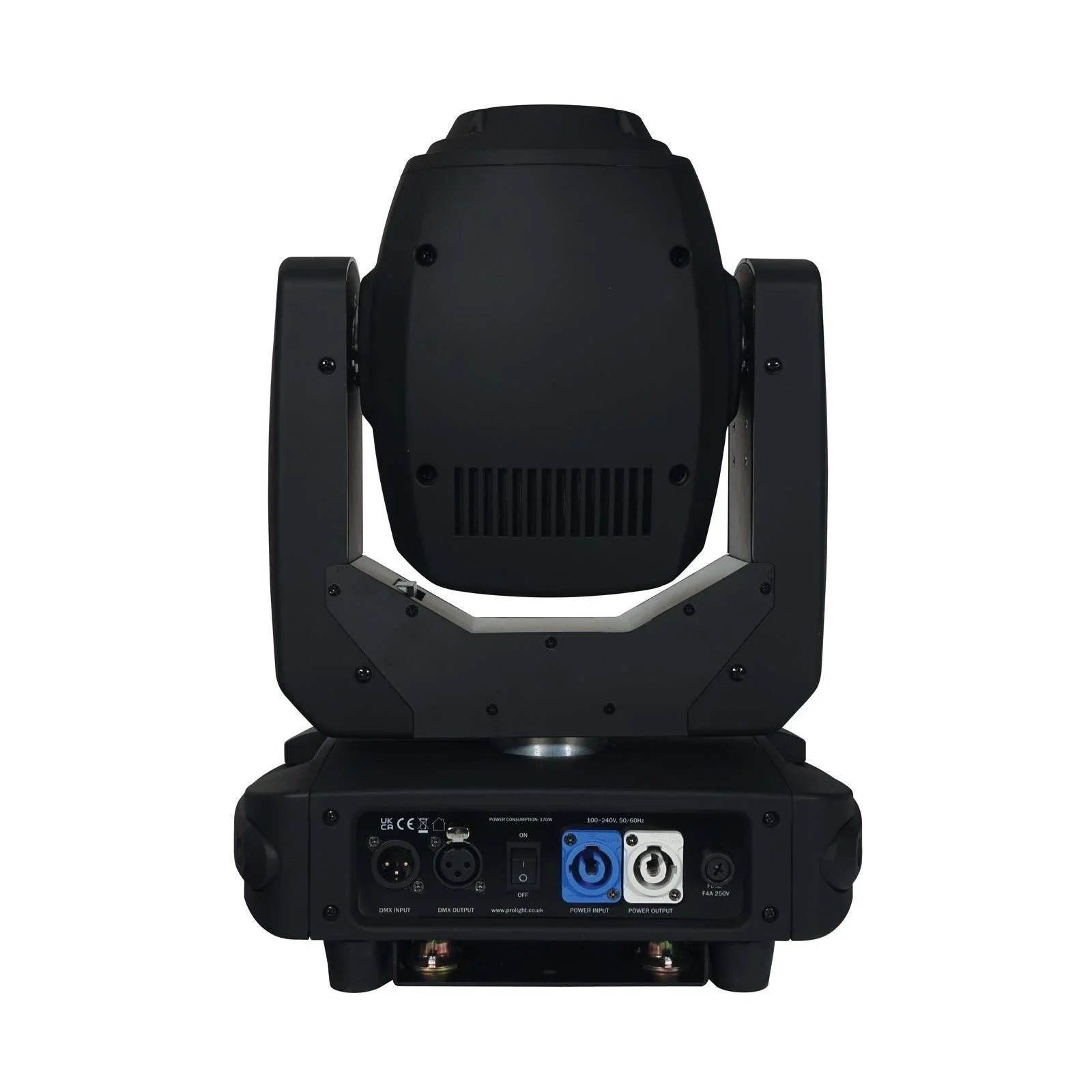 2 x Equinox Fusion 150 Spot Moving Head with DMX Cable and Carry Bags - DY Pro Audio