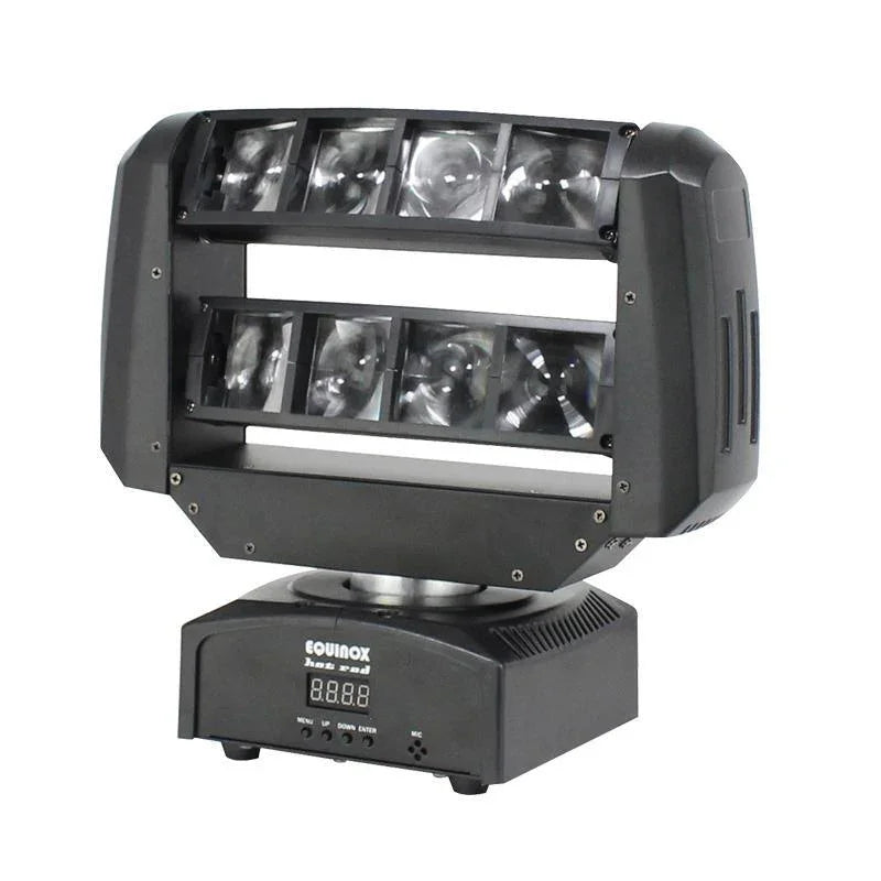 2 x Equinox Hot Rod MKII Moving Head with DMX Cable - DY Pro Audio