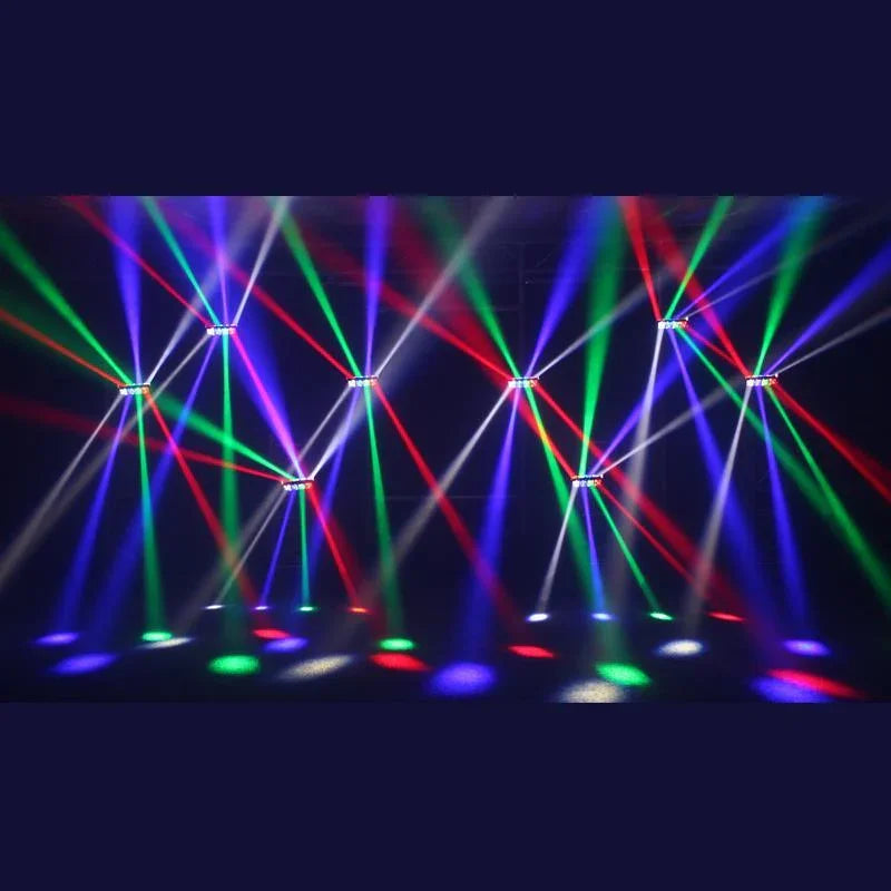 2 x Equinox Hot Rod MKII Moving Head with DMX Cable - DY Pro Audio