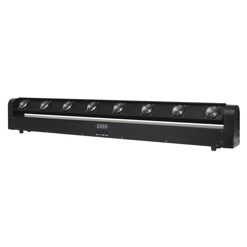2 x Equinox Swing Batten 8 x 10W Light Effect with DMX Cable - DY Pro Audio