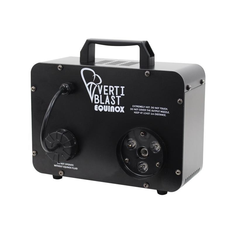 2 x Equinox Verti Blast Vertical LED Fog Machines - DY Pro Audio