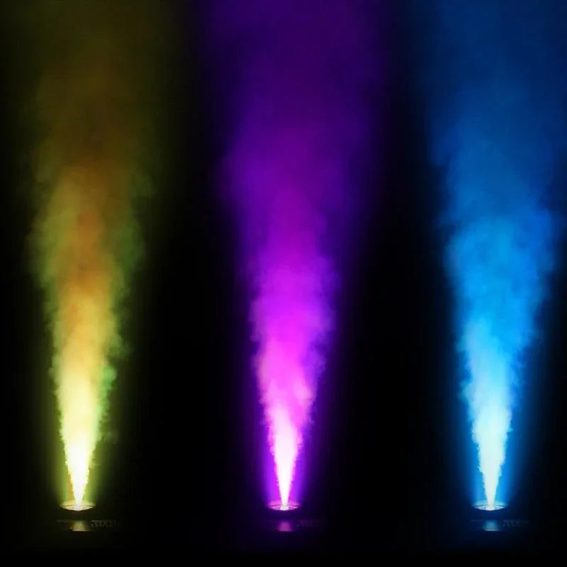 2 x Equinox Verti Blast Vertical LED Fog Machines - DY Pro Audio