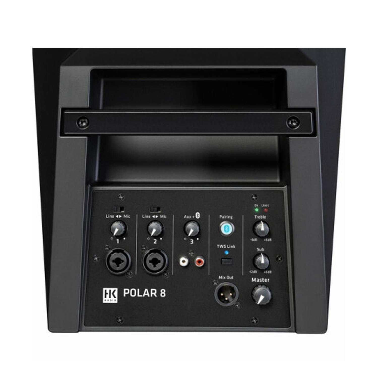2 x HK Polar 8 Column PA System - DY Pro Audio