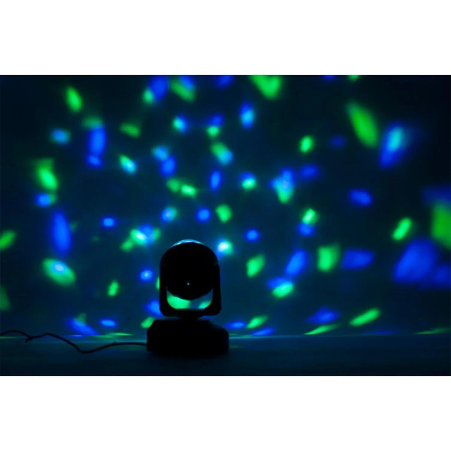 2 x Ibiza Light LMH Astro Moving Head Light RGB Disco DJ Party inc Remote - DY Pro Audio