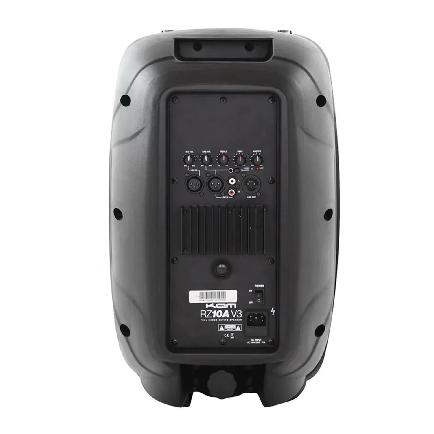 2 x KAM RZ10A 10" Active Speaker with Stands and Cables Bundle - DY Pro Audio