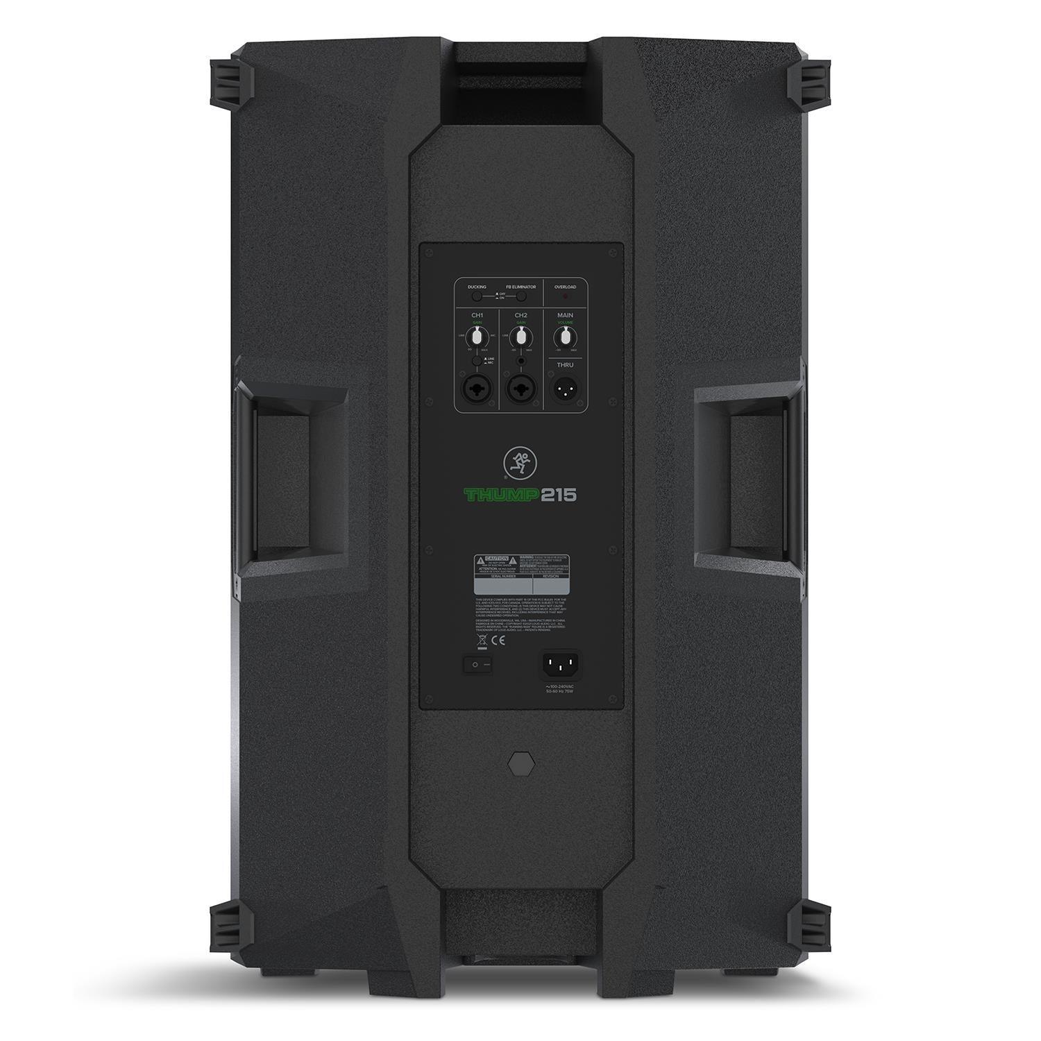 2 x Mackie Thump215 15" 1400W Active PA Speaker - DY Pro Audio