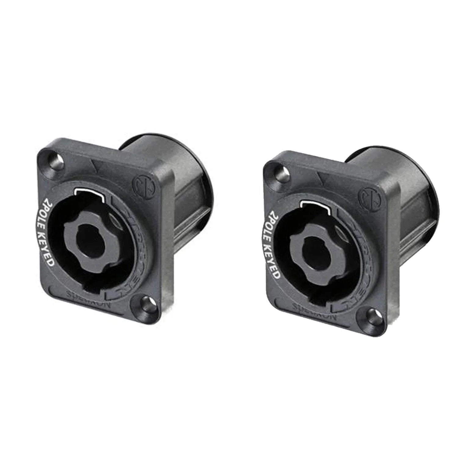 2 x Neutrik NL2MPX Speakon Connector - DY Pro Audio