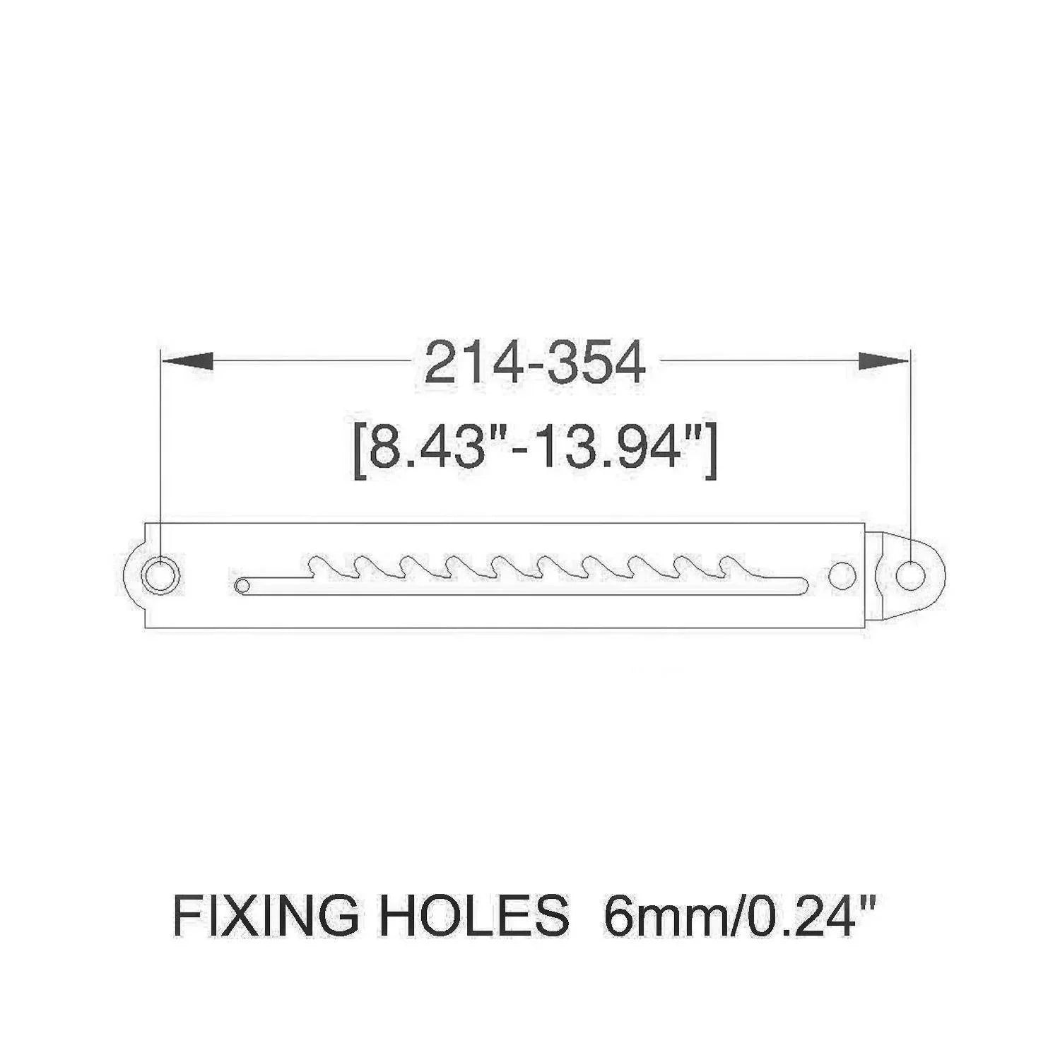 2 x Penn Elcom Ten Stops Zinc Adjustable Ratchet Stays - DY Pro Audio