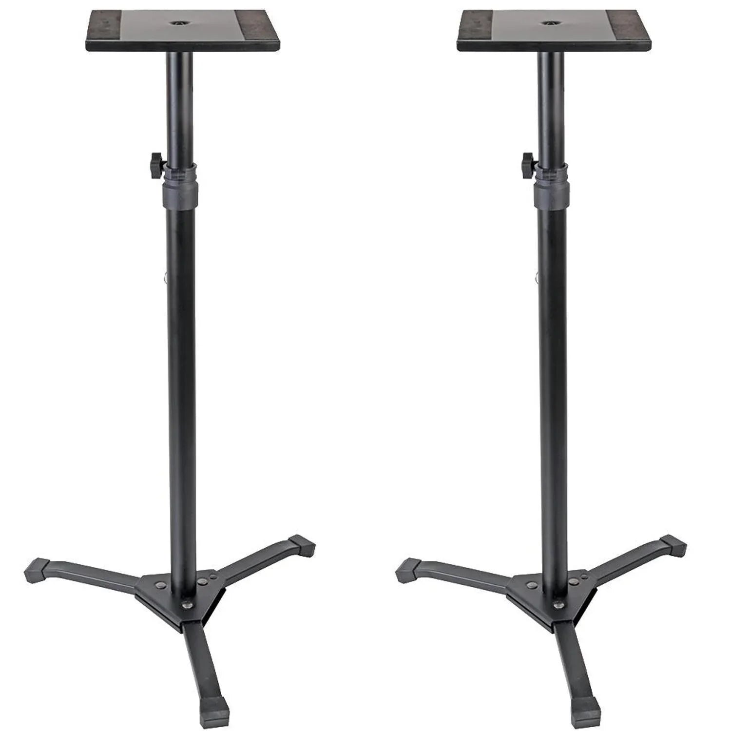2 x Pulse SMS001 Studio Monitor Speaker Floor Stand - DY Pro Audio