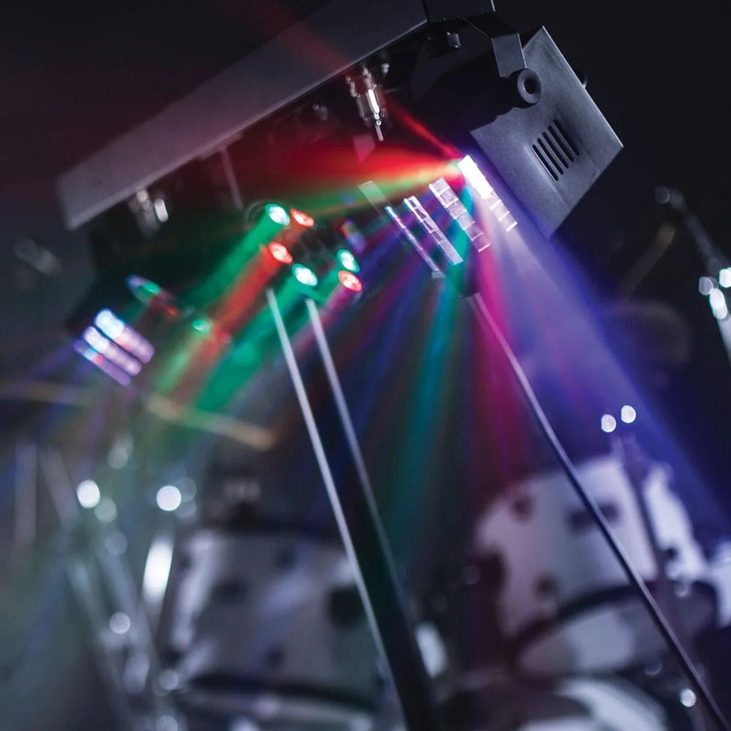 2 x QTX Derby FX Bar LED Party Bar with Stand - DY Pro Audio