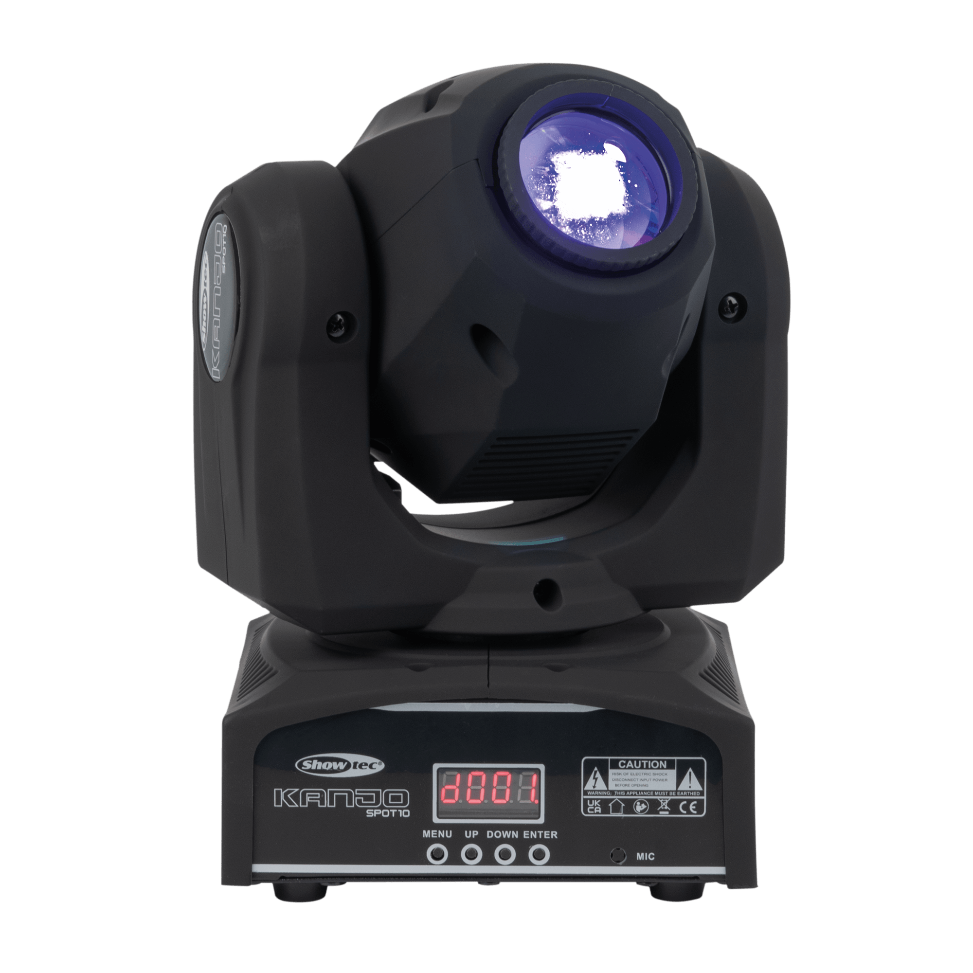 2 x Showtec Kanjo Spot 10 10W LED Spot Moving Head - DY Pro Audio