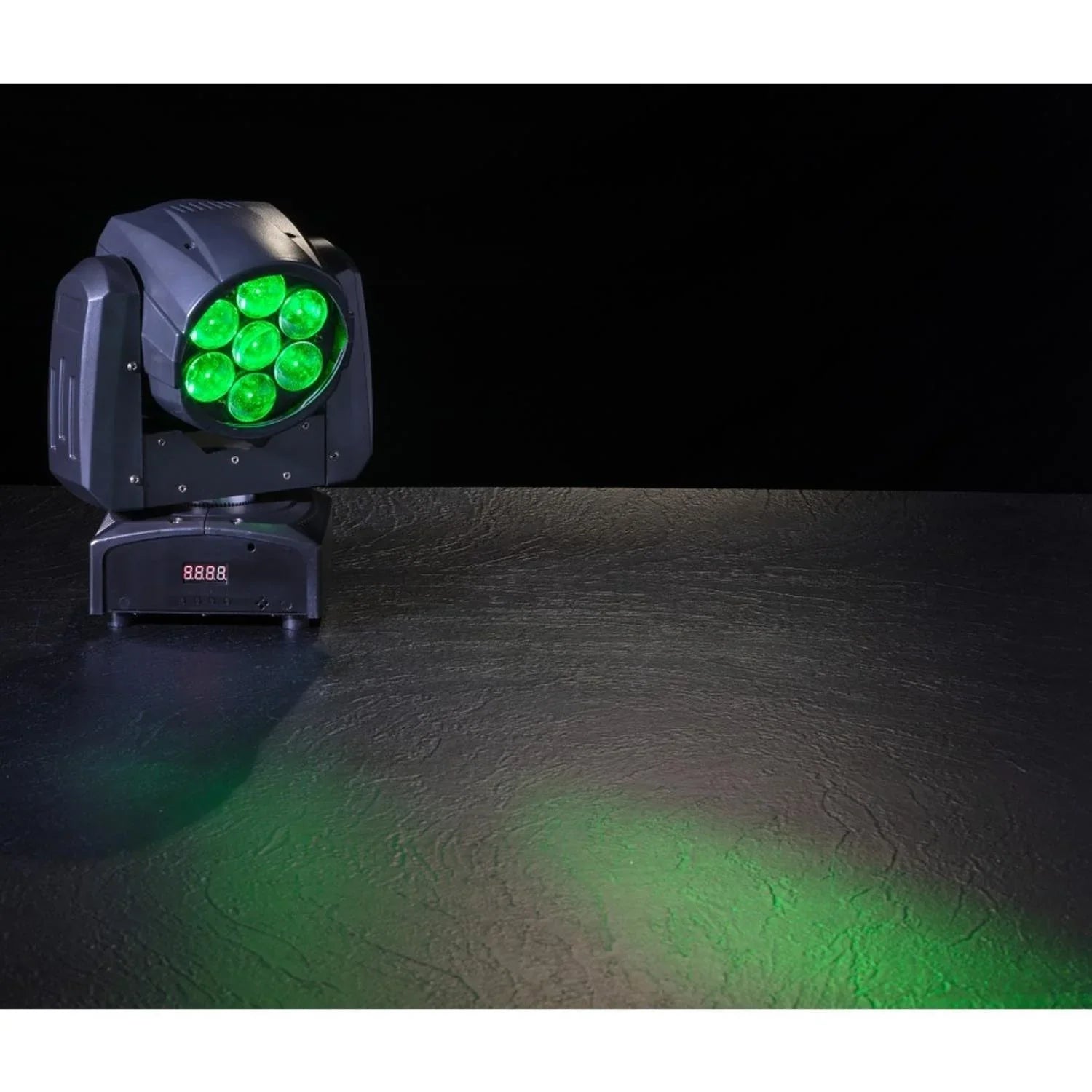 2 x Soundsation Mood 715Z Wash 7x15w Moving Head with DMX Cable - DY Pro Audio