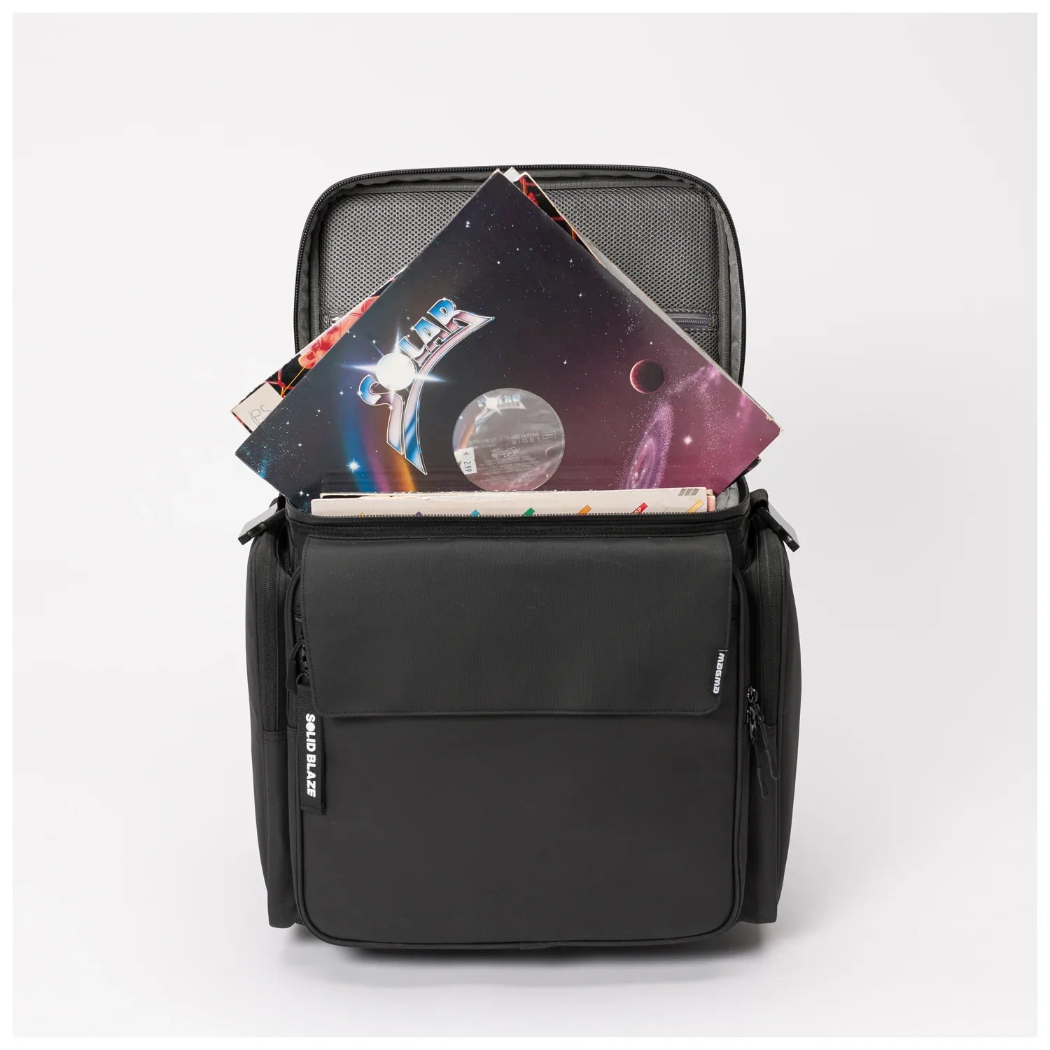 Magma Solid Blaze Vinyl Trolley Bag Carry Case