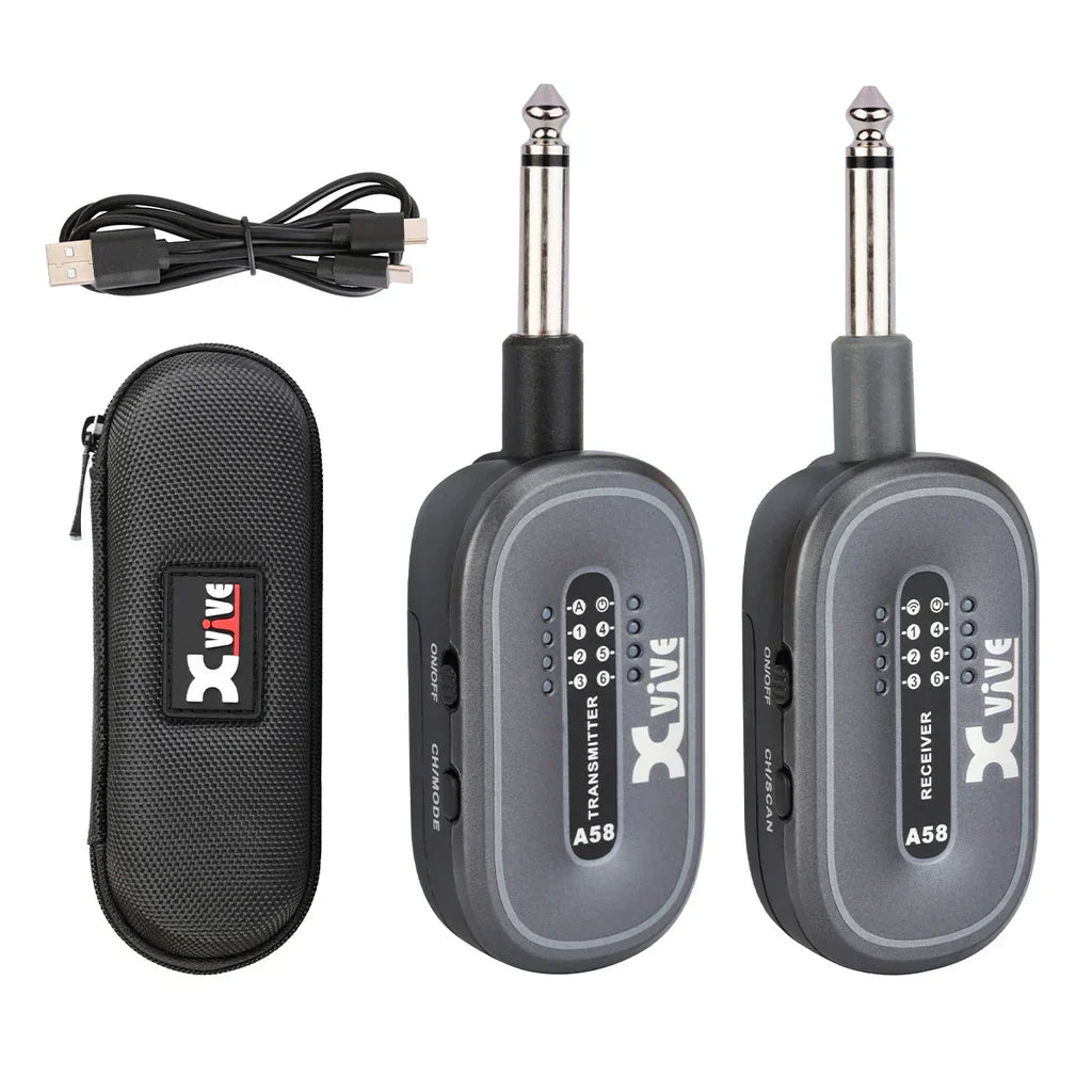 Xvive XA58 Wireless Guitar System with Case