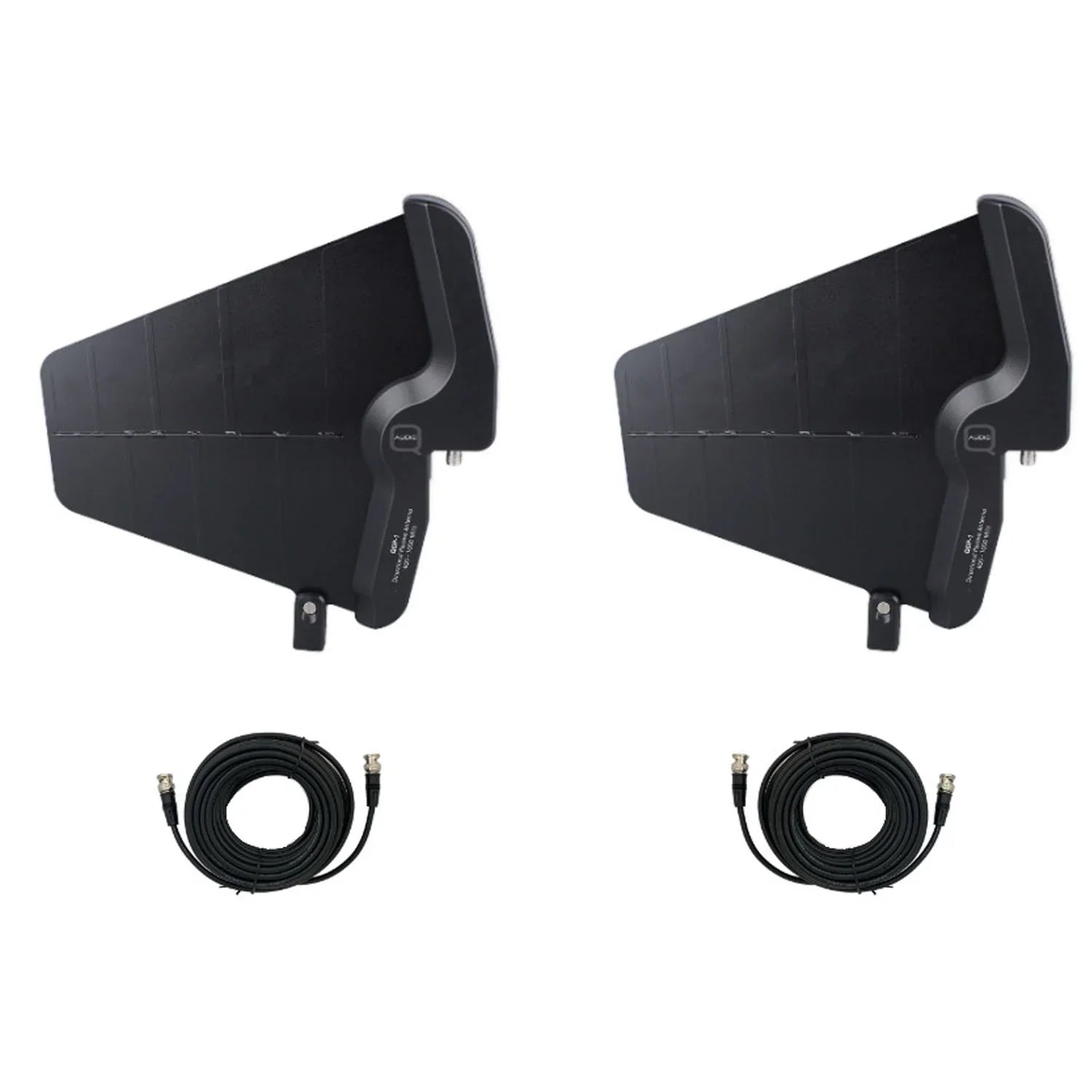 Q-Audio QWM-PAD2-10M Active Paddle Antennas with 10m Cables