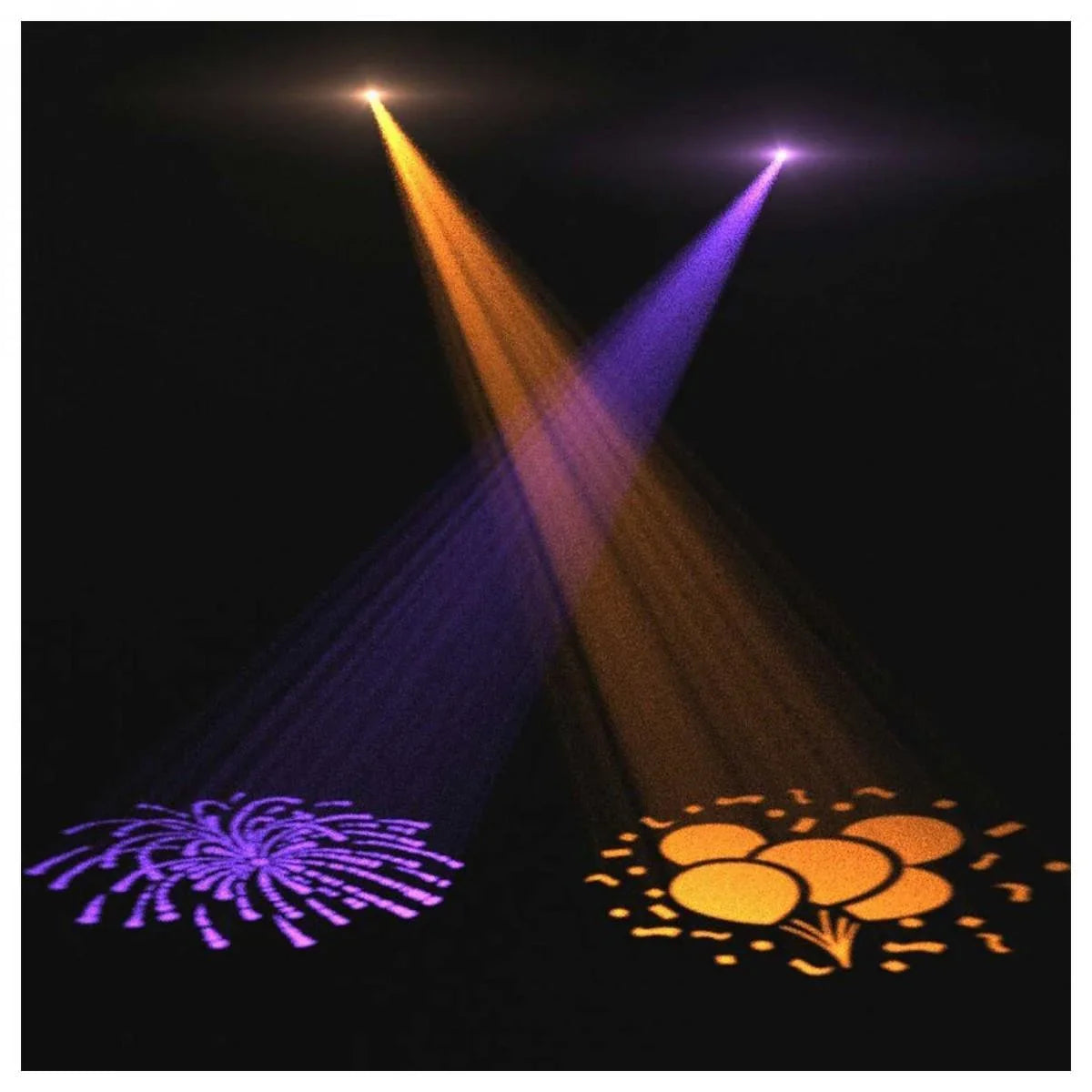 2x Chauvet Obsession HP Gobo Effect Light With DMX Cable - DY Pro Audio