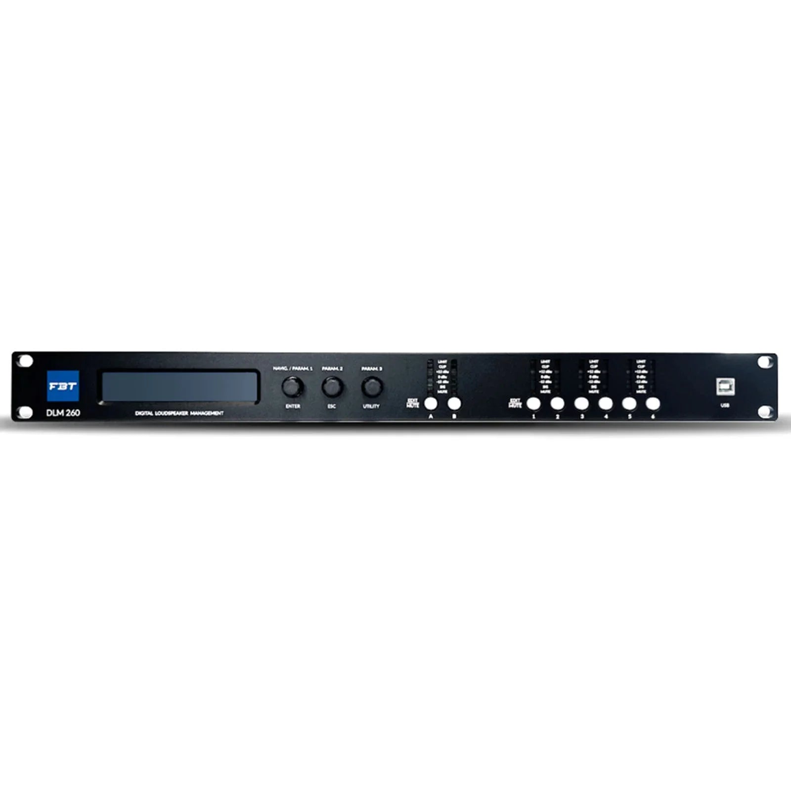 FBT DLM-260 Digital Loudspeaker Management Processor, 2in, 6out