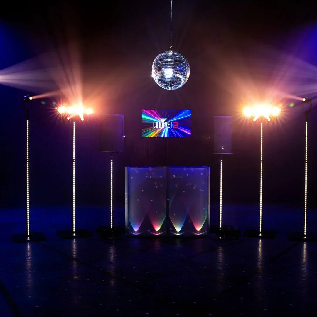 Chauvet DJ FLEXstand FX ILS LED Square Base Stand