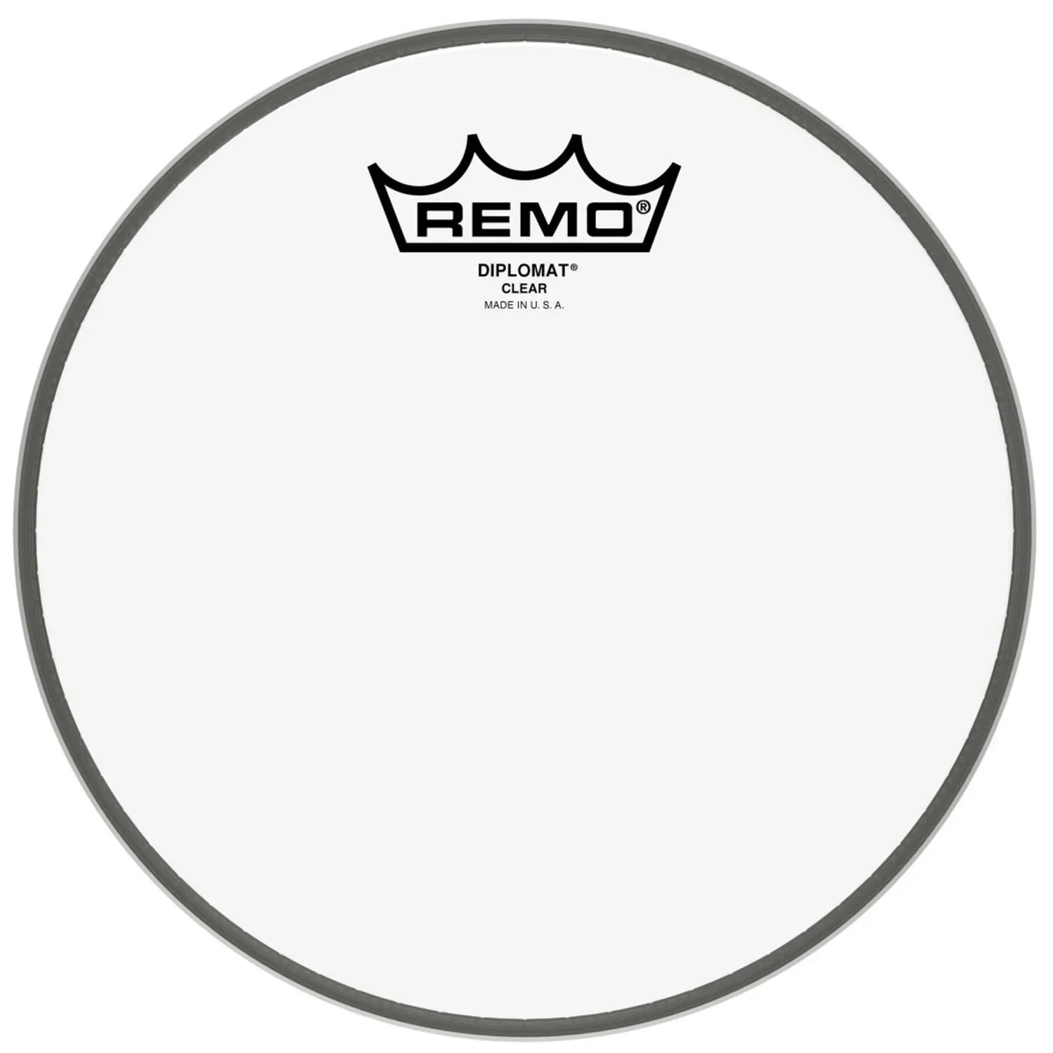 Remo BD-0314-00 14" Diplomat Clear Tom Snare Floortom head