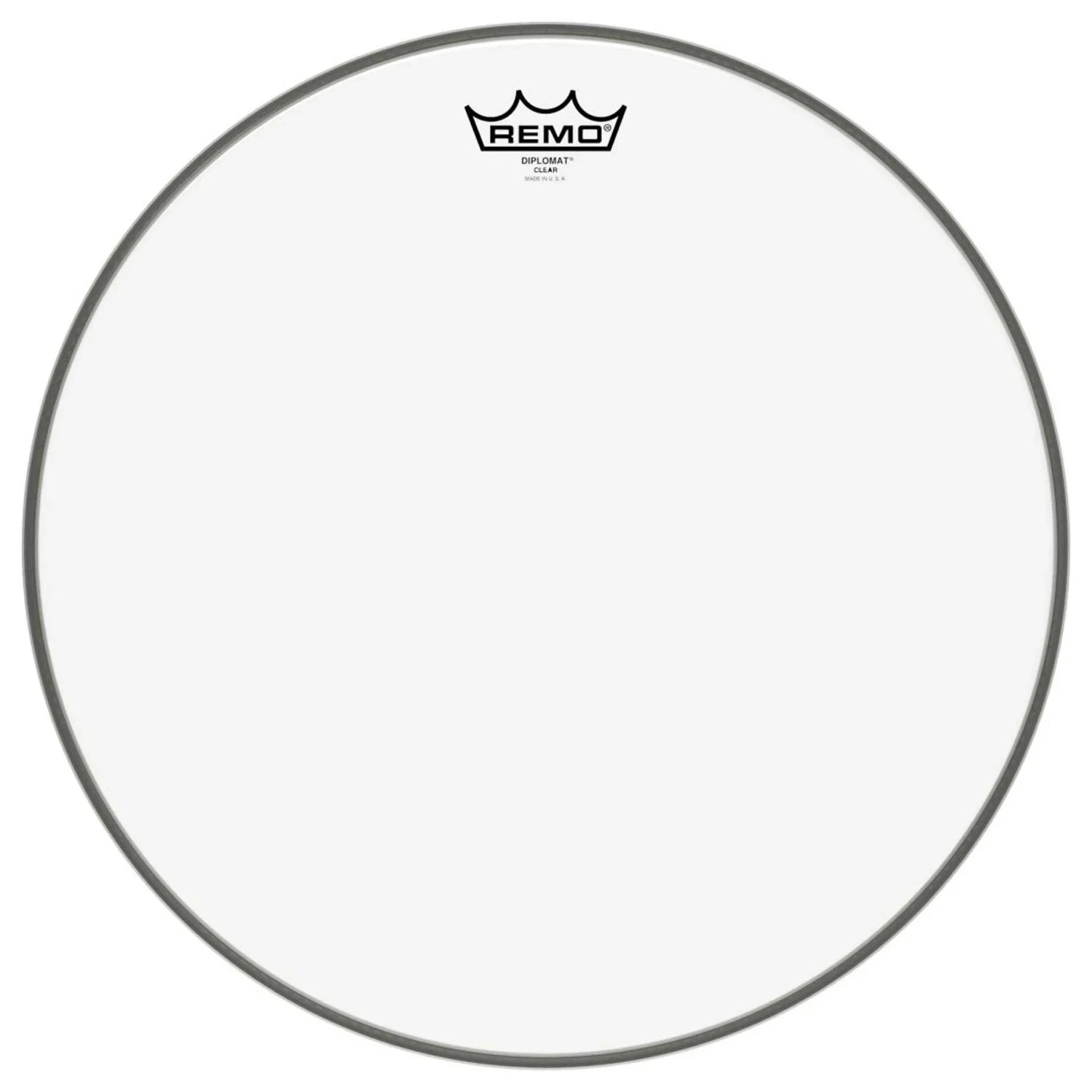 Remo BD-0318-00 18" Diplomat Clear Floortom head